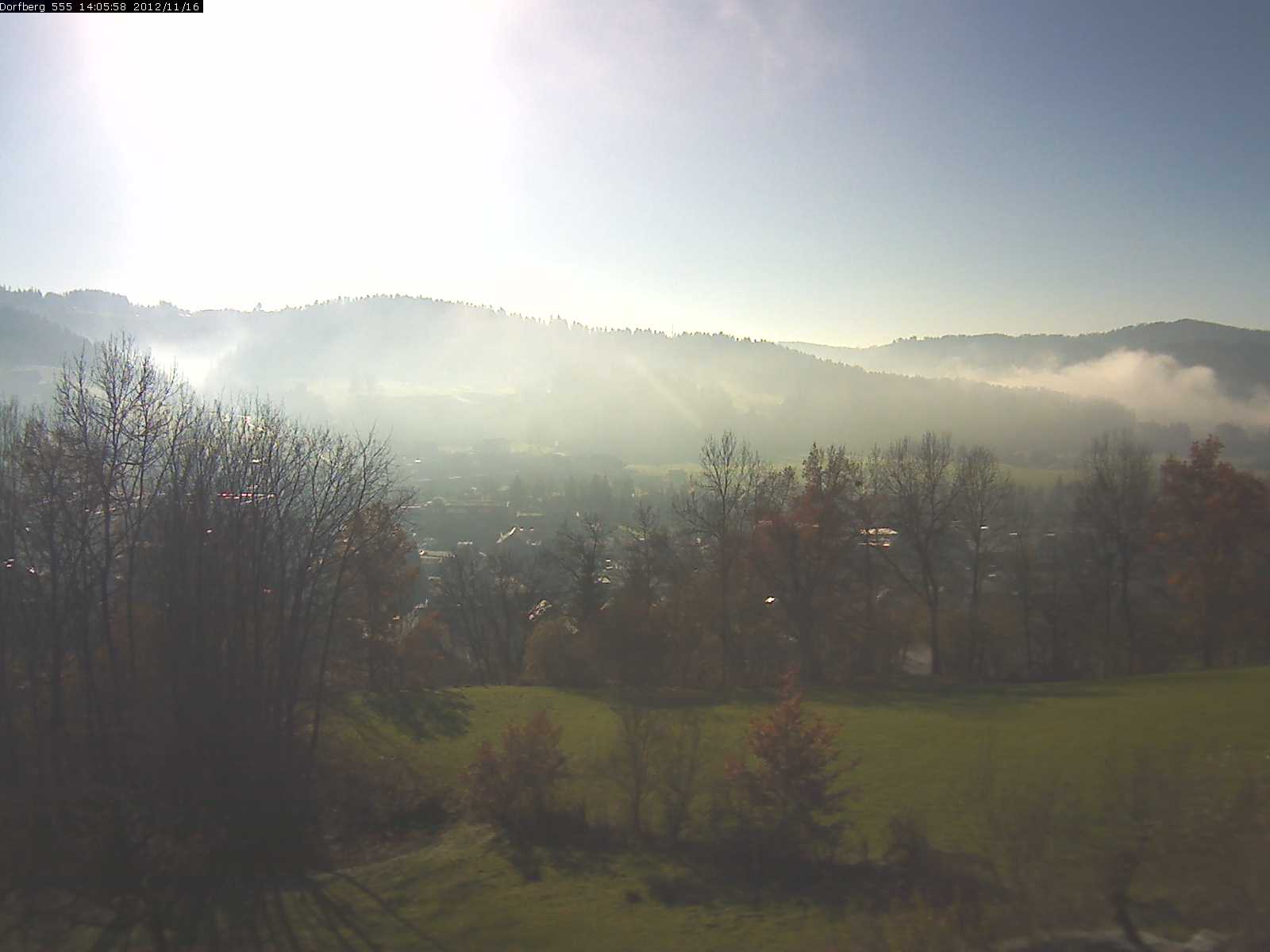 Webcam-Bild: Aussicht vom Dorfberg in Langnau 20121116-140600