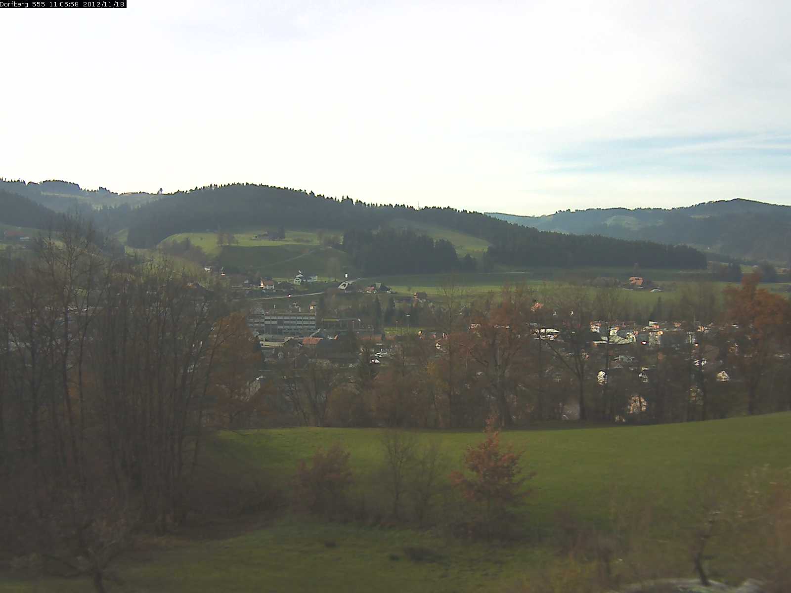 Webcam-Bild: Aussicht vom Dorfberg in Langnau 20121118-110600