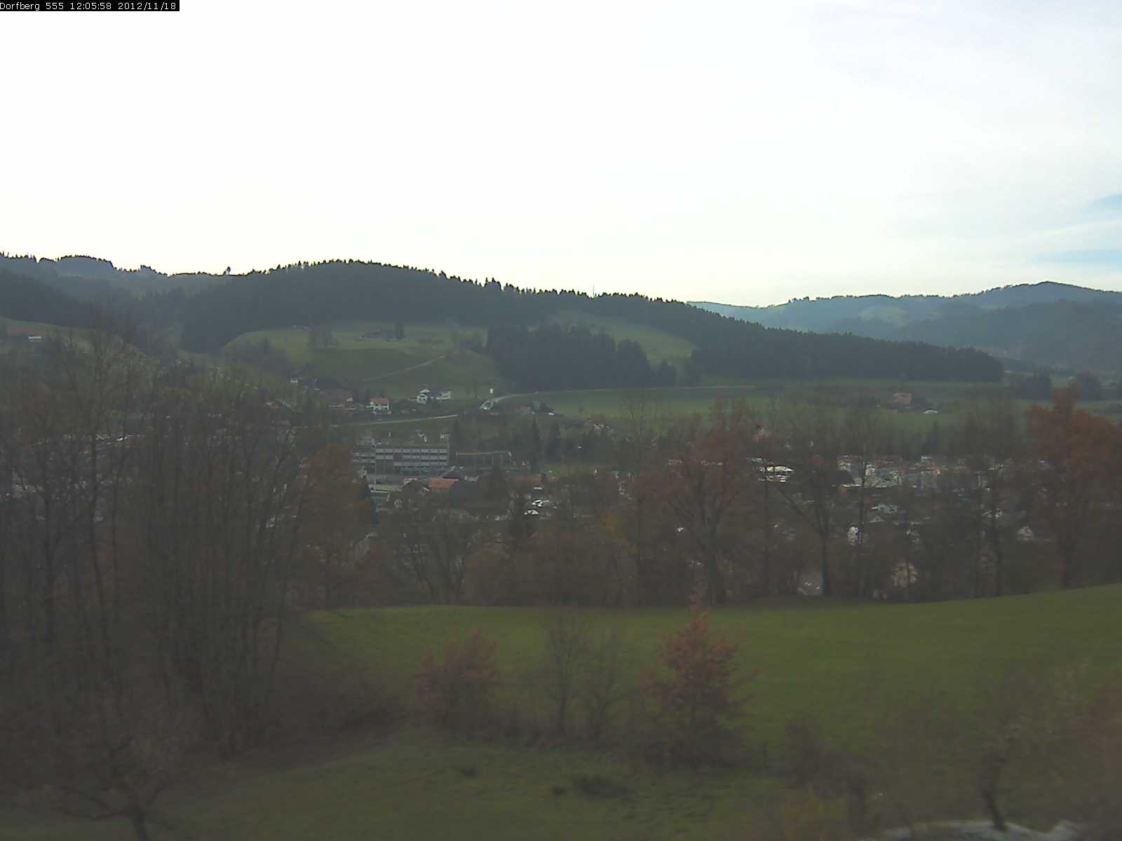 Webcam-Bild: Aussicht vom Dorfberg in Langnau 20121118-120600