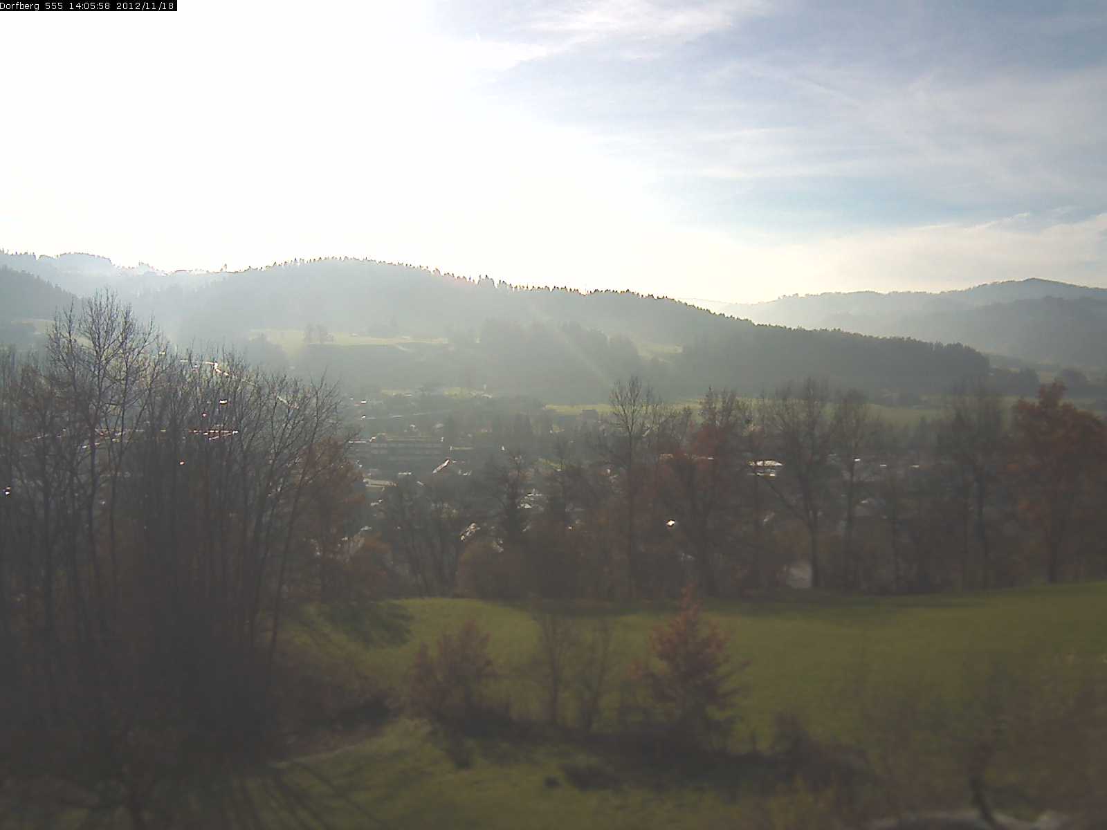 Webcam-Bild: Aussicht vom Dorfberg in Langnau 20121118-140600