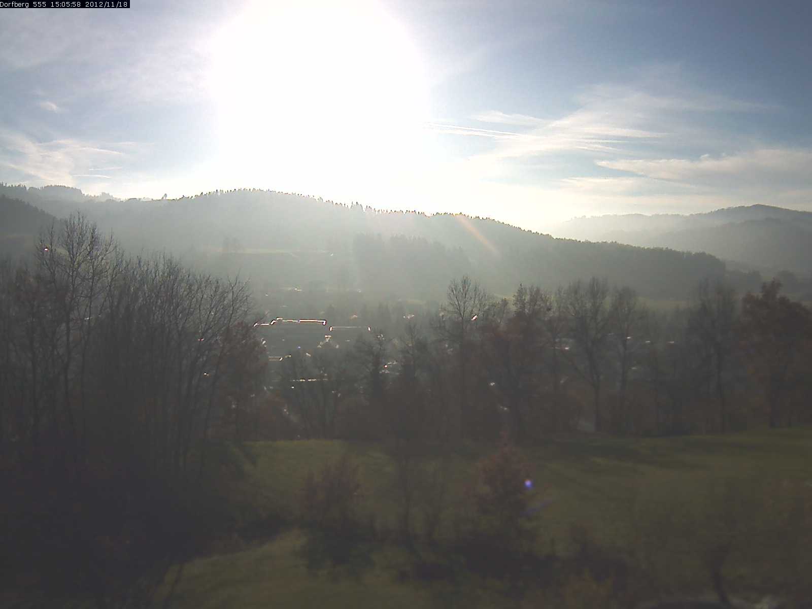 Webcam-Bild: Aussicht vom Dorfberg in Langnau 20121118-150600