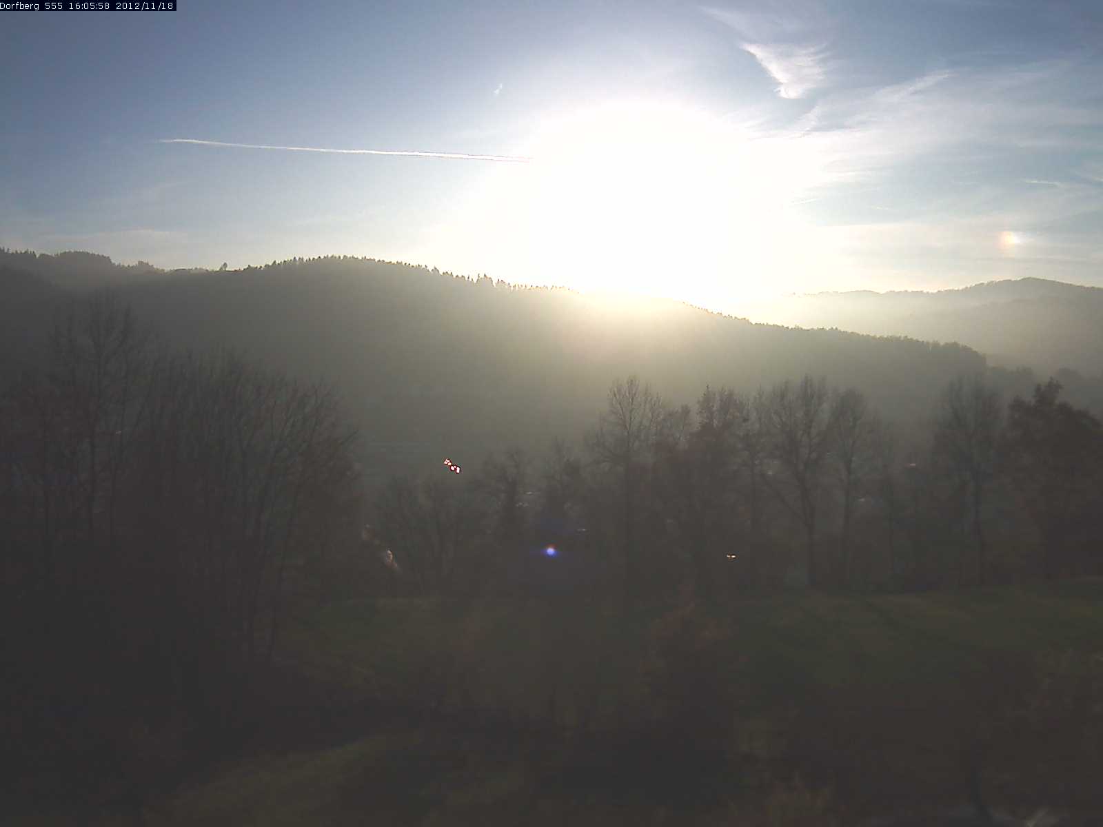 Webcam-Bild: Aussicht vom Dorfberg in Langnau 20121118-160600