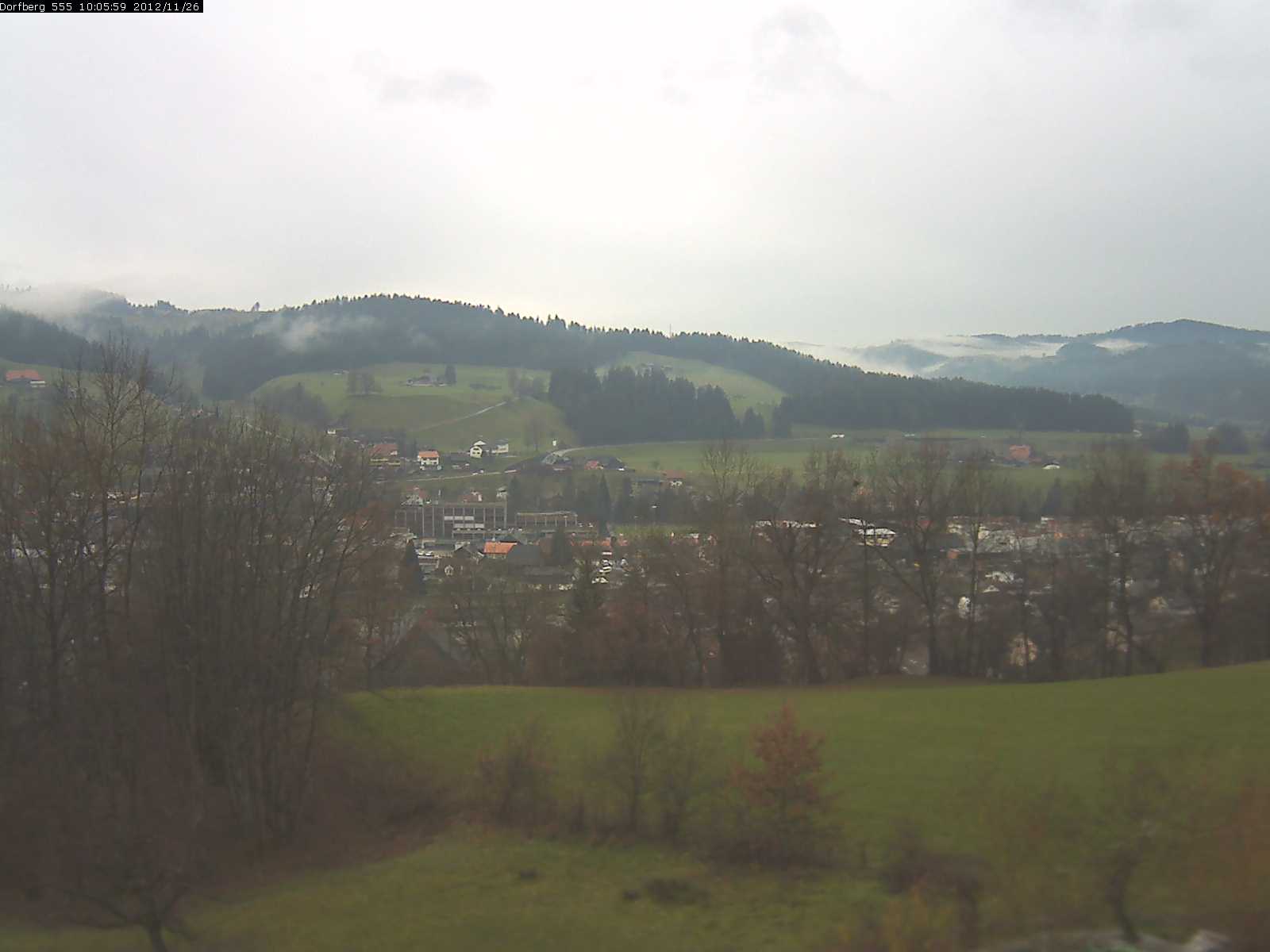 Webcam-Bild: Aussicht vom Dorfberg in Langnau 20121126-100600