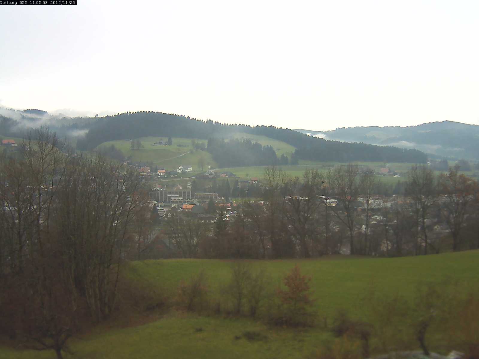 Webcam-Bild: Aussicht vom Dorfberg in Langnau 20121126-110600