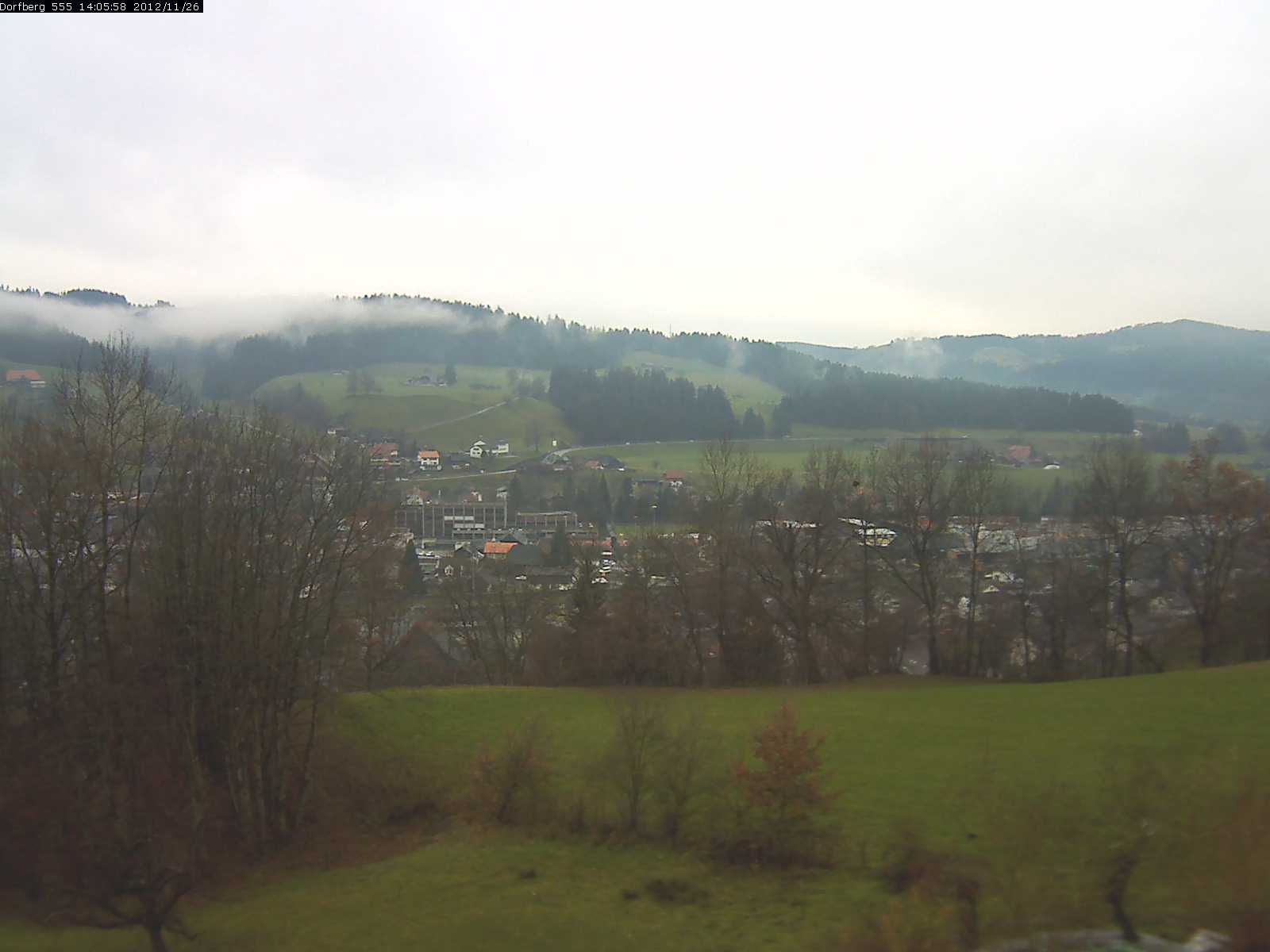 Webcam-Bild: Aussicht vom Dorfberg in Langnau 20121126-140600