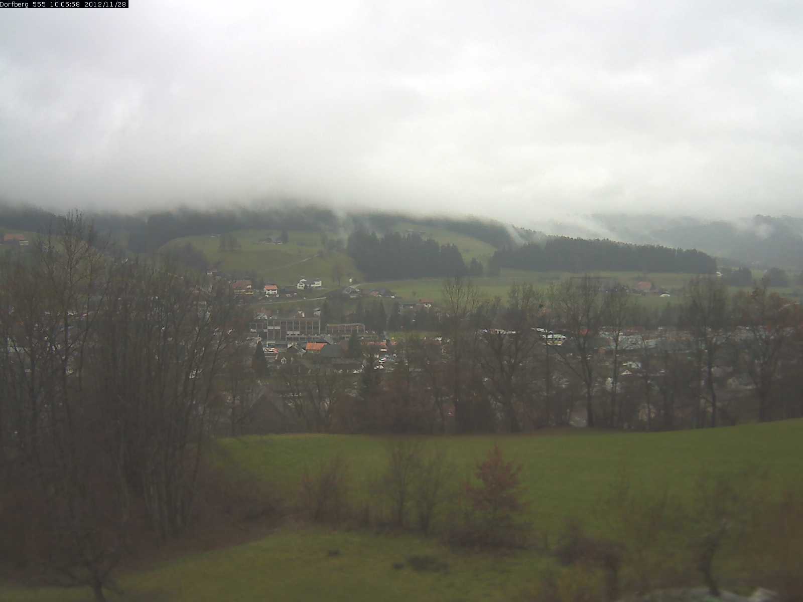 Webcam-Bild: Aussicht vom Dorfberg in Langnau 20121128-100600