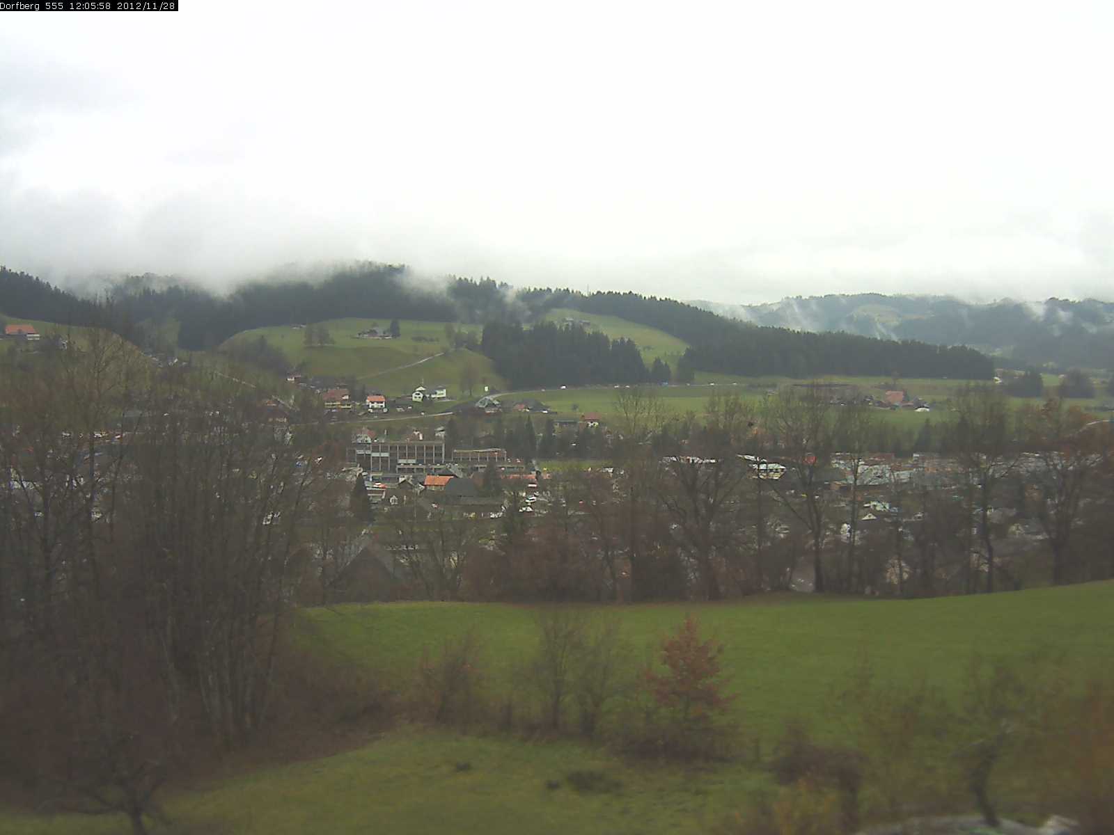 Webcam-Bild: Aussicht vom Dorfberg in Langnau 20121128-120600