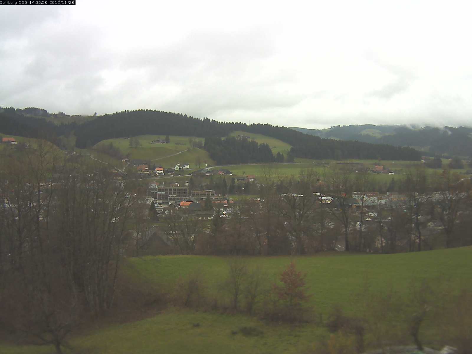 Webcam-Bild: Aussicht vom Dorfberg in Langnau 20121128-140600