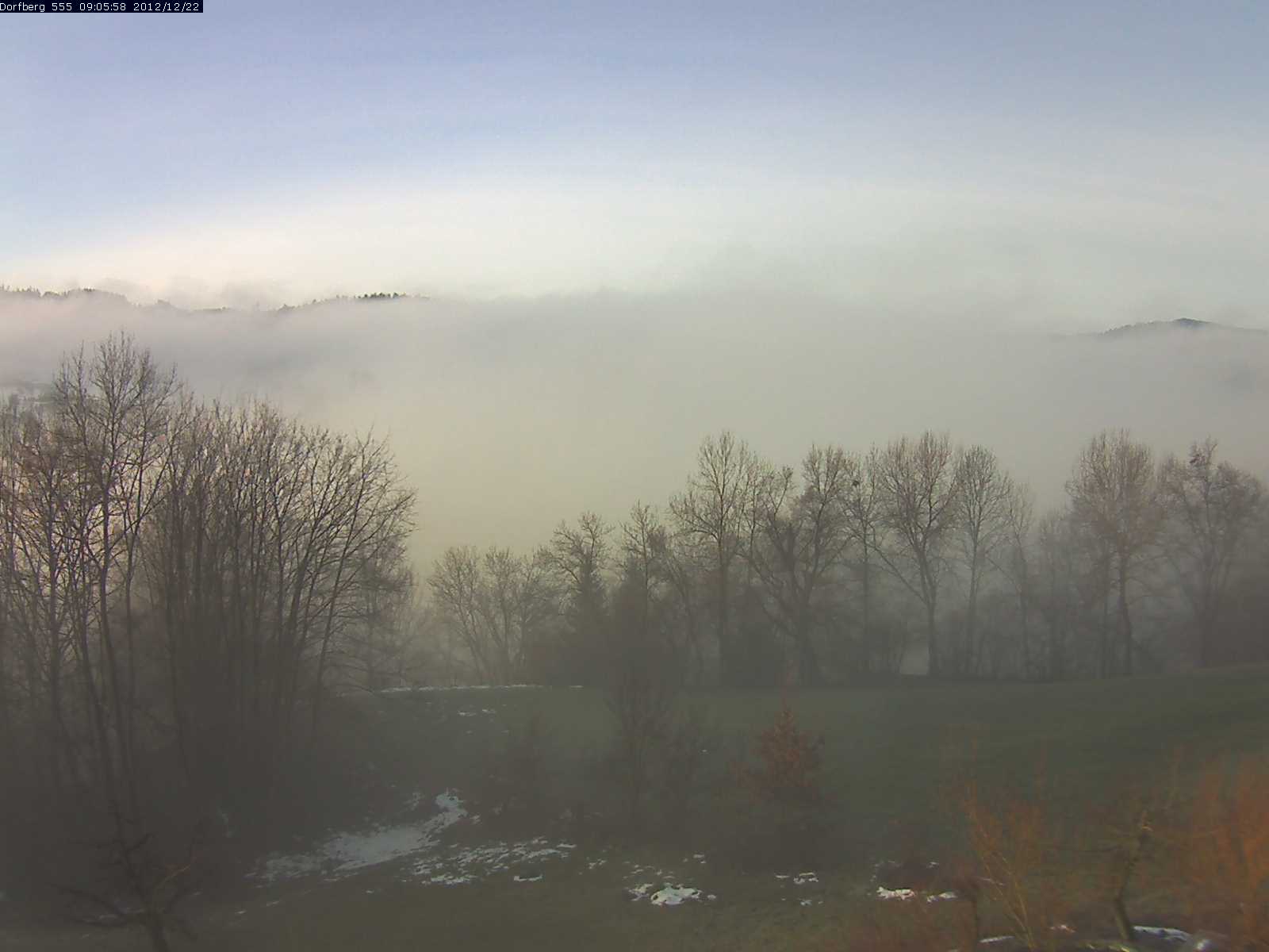 Webcam-Bild: Aussicht vom Dorfberg in Langnau 20121222-090600