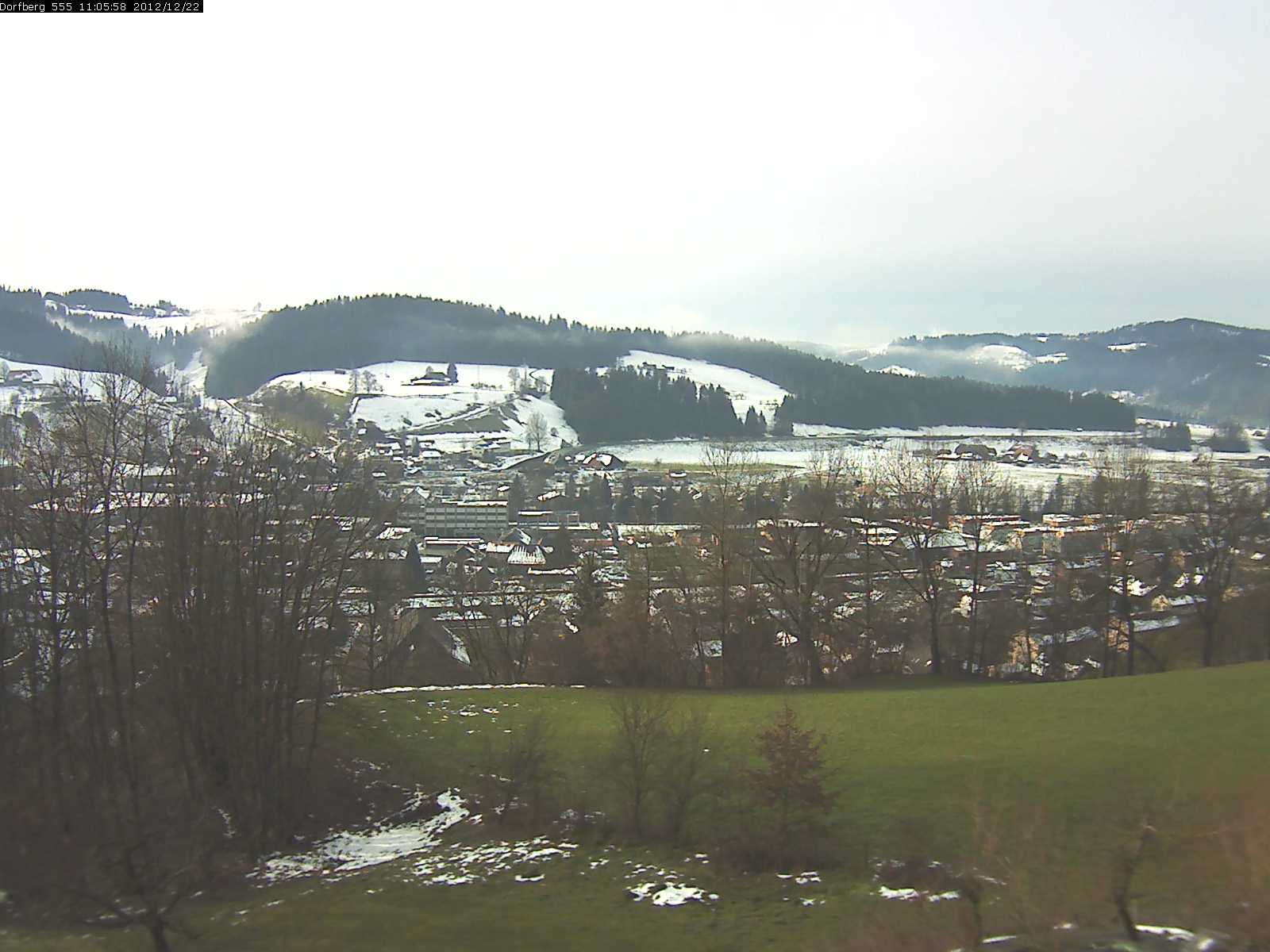 Webcam-Bild: Aussicht vom Dorfberg in Langnau 20121222-110600
