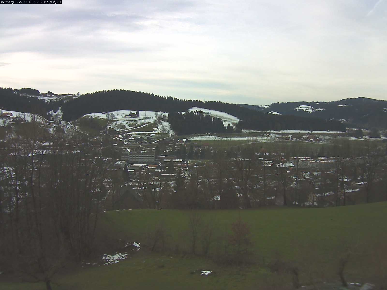 Webcam-Bild: Aussicht vom Dorfberg in Langnau 20121223-100600