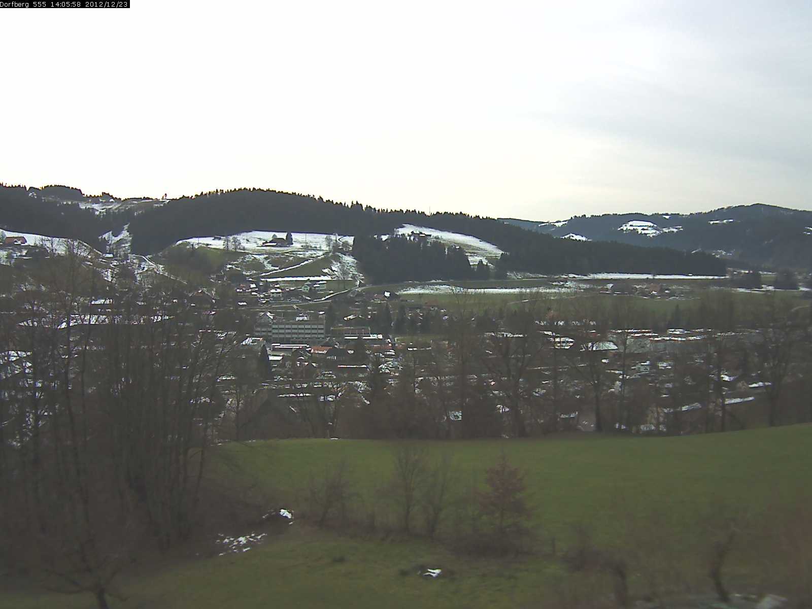 Webcam-Bild: Aussicht vom Dorfberg in Langnau 20121223-140600