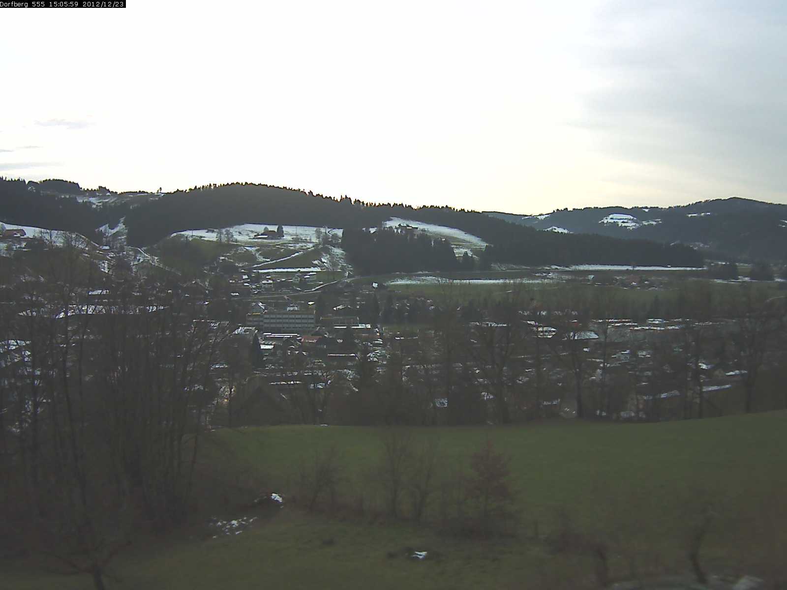Webcam-Bild: Aussicht vom Dorfberg in Langnau 20121223-150600