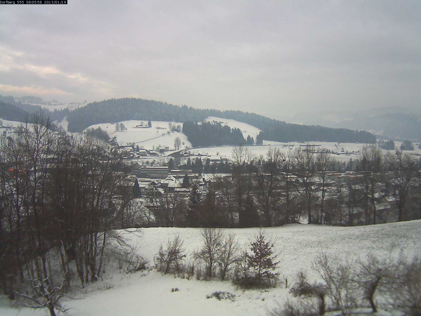 Webcam-Bild: Aussicht vom Dorfberg in Langnau 20130119-080600