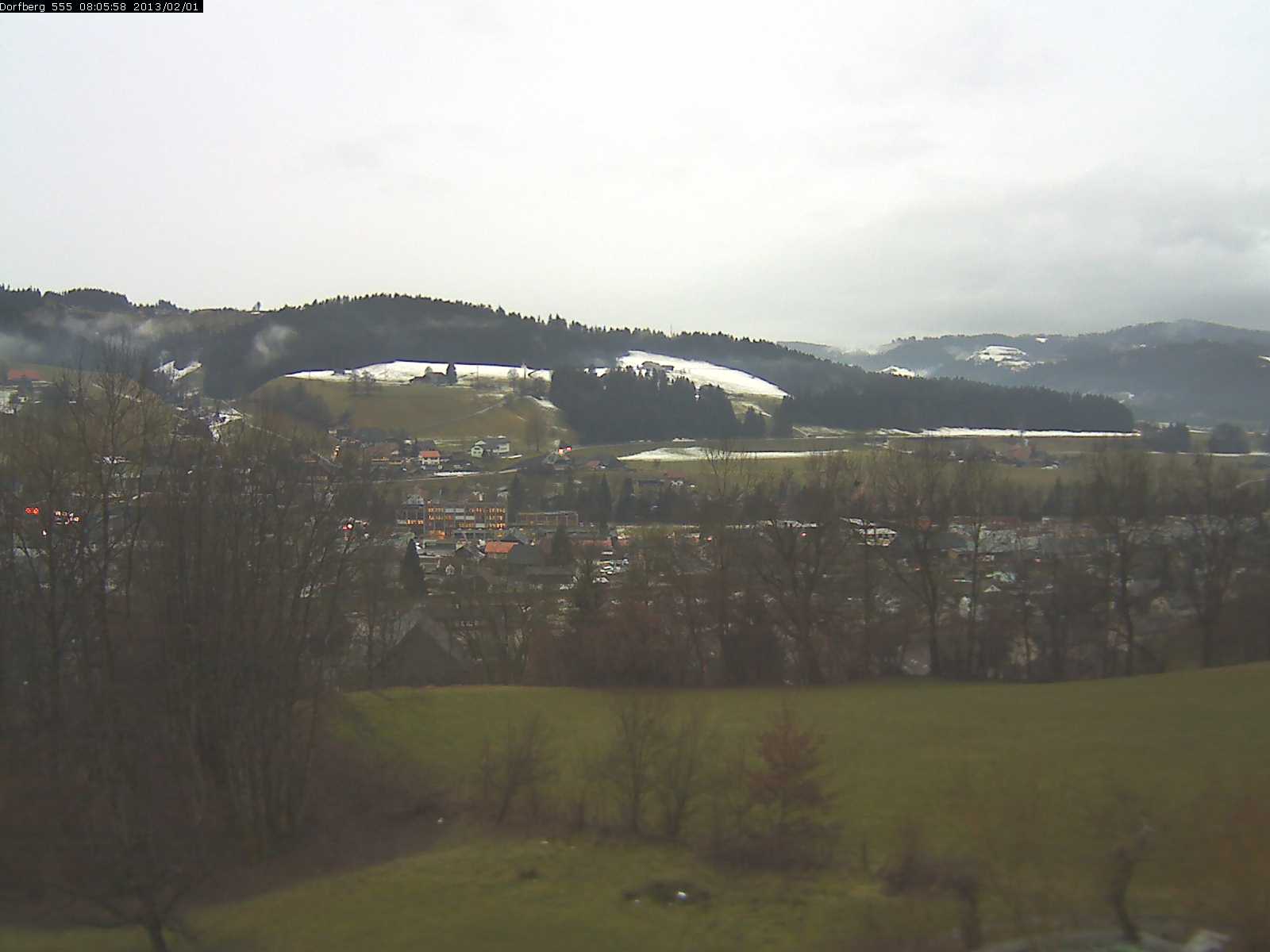 Webcam-Bild: Aussicht vom Dorfberg in Langnau 20130201-080600