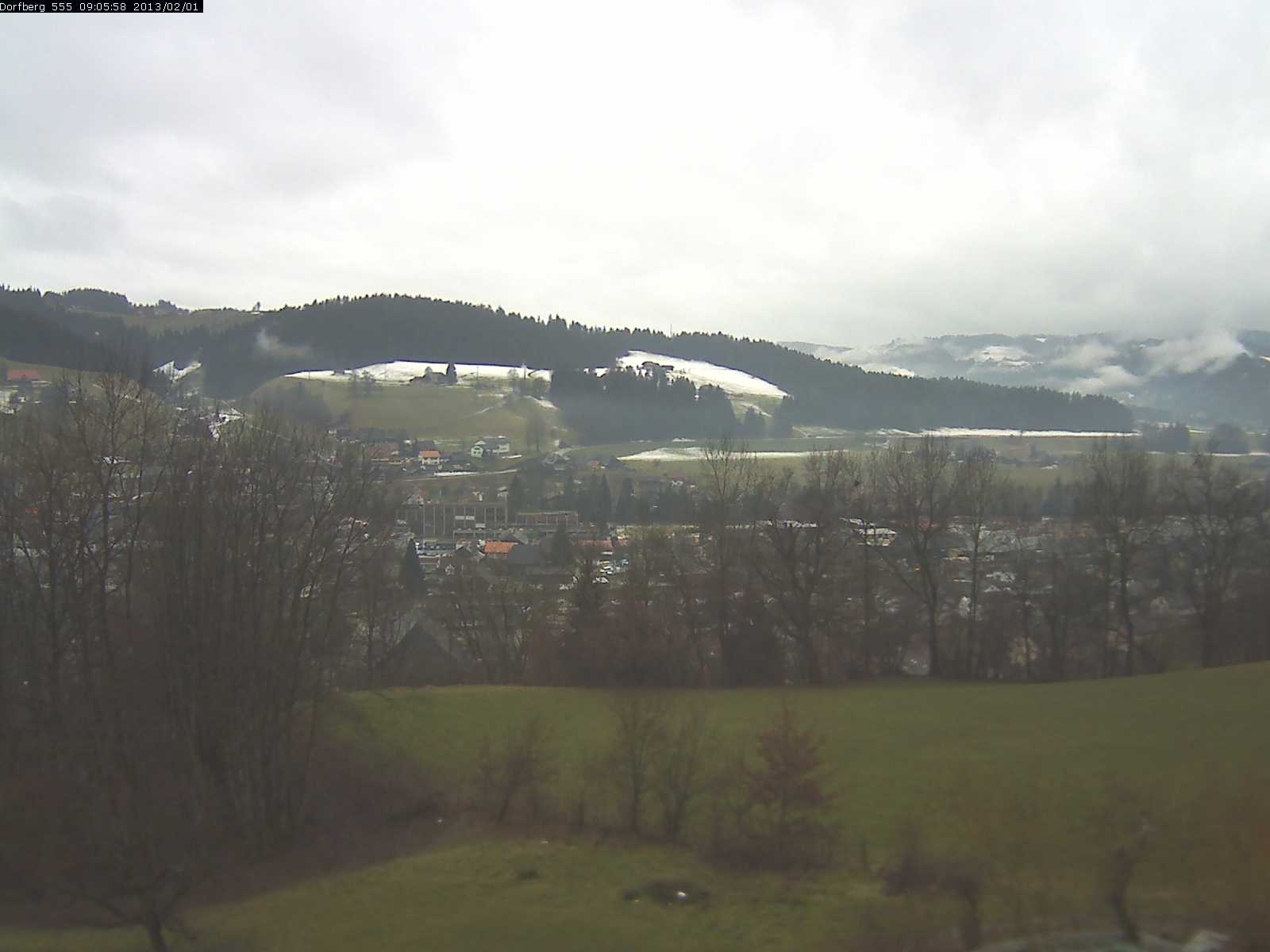 Webcam-Bild: Aussicht vom Dorfberg in Langnau 20130201-090600