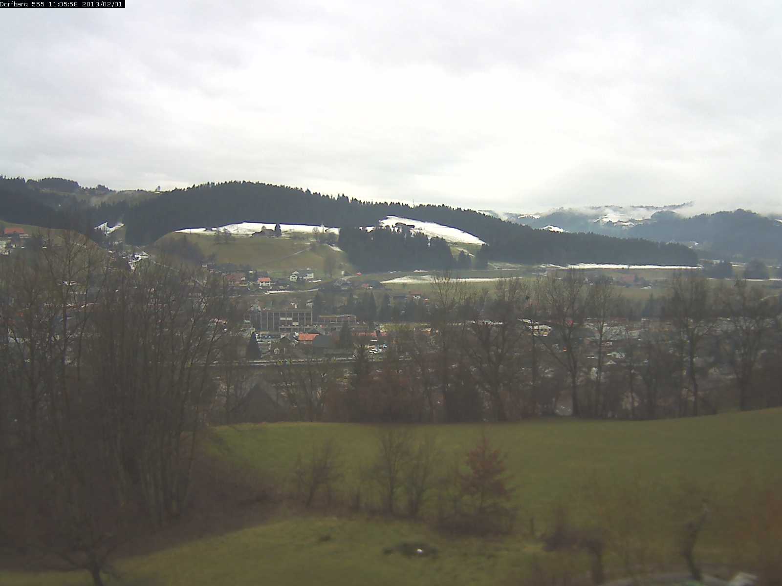 Webcam-Bild: Aussicht vom Dorfberg in Langnau 20130201-110600