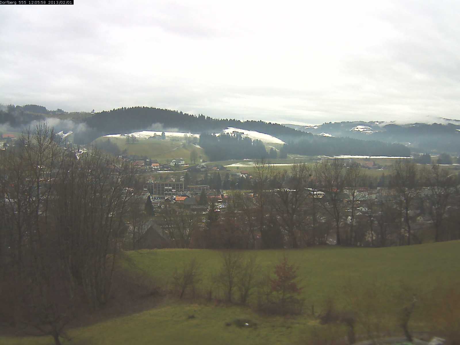 Webcam-Bild: Aussicht vom Dorfberg in Langnau 20130201-120600