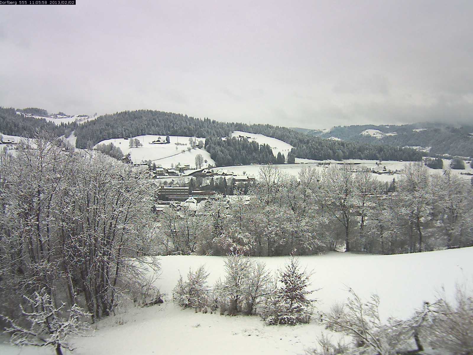 Webcam-Bild: Aussicht vom Dorfberg in Langnau 20130202-110600