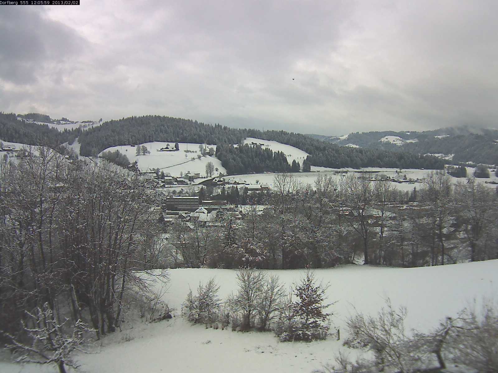 Webcam-Bild: Aussicht vom Dorfberg in Langnau 20130202-120600