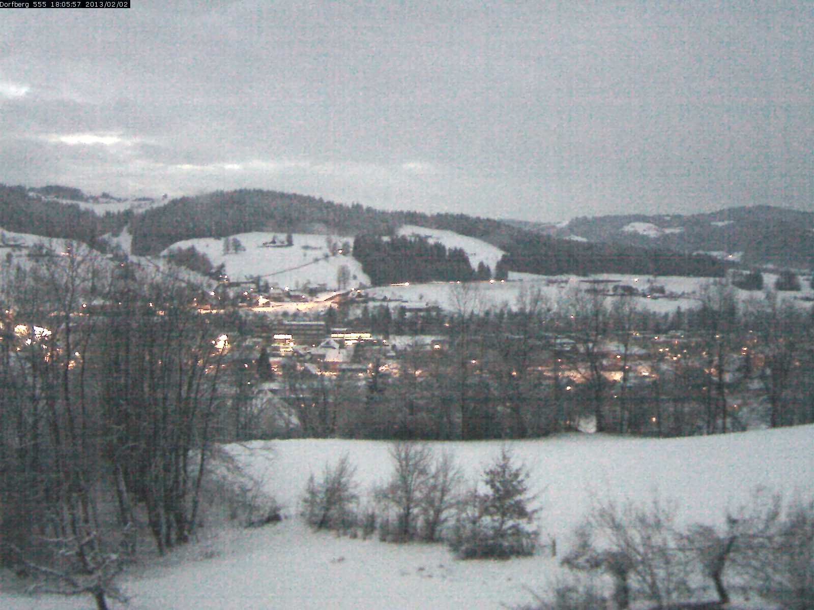 Webcam-Bild: Aussicht vom Dorfberg in Langnau 20130202-180600
