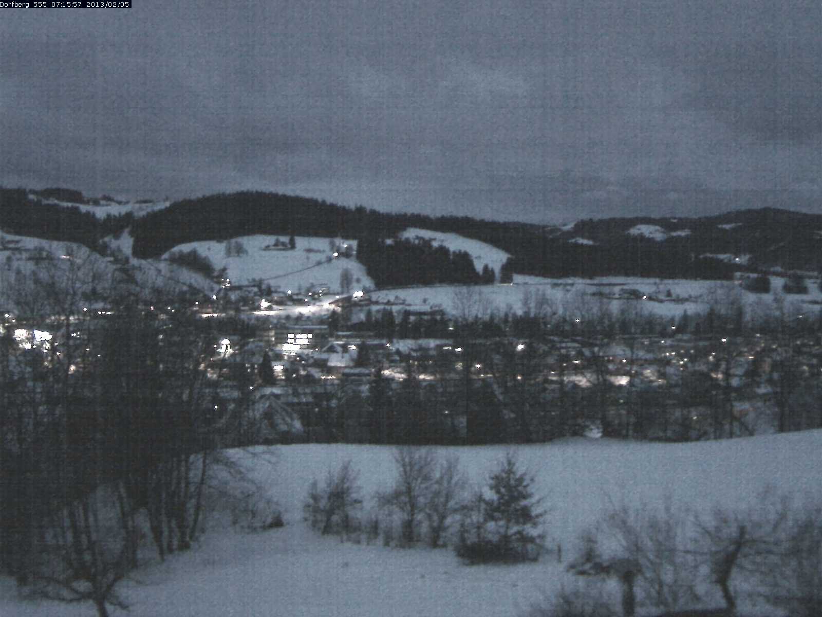 Webcam-Bild: Aussicht vom Dorfberg in Langnau 20130205-071600