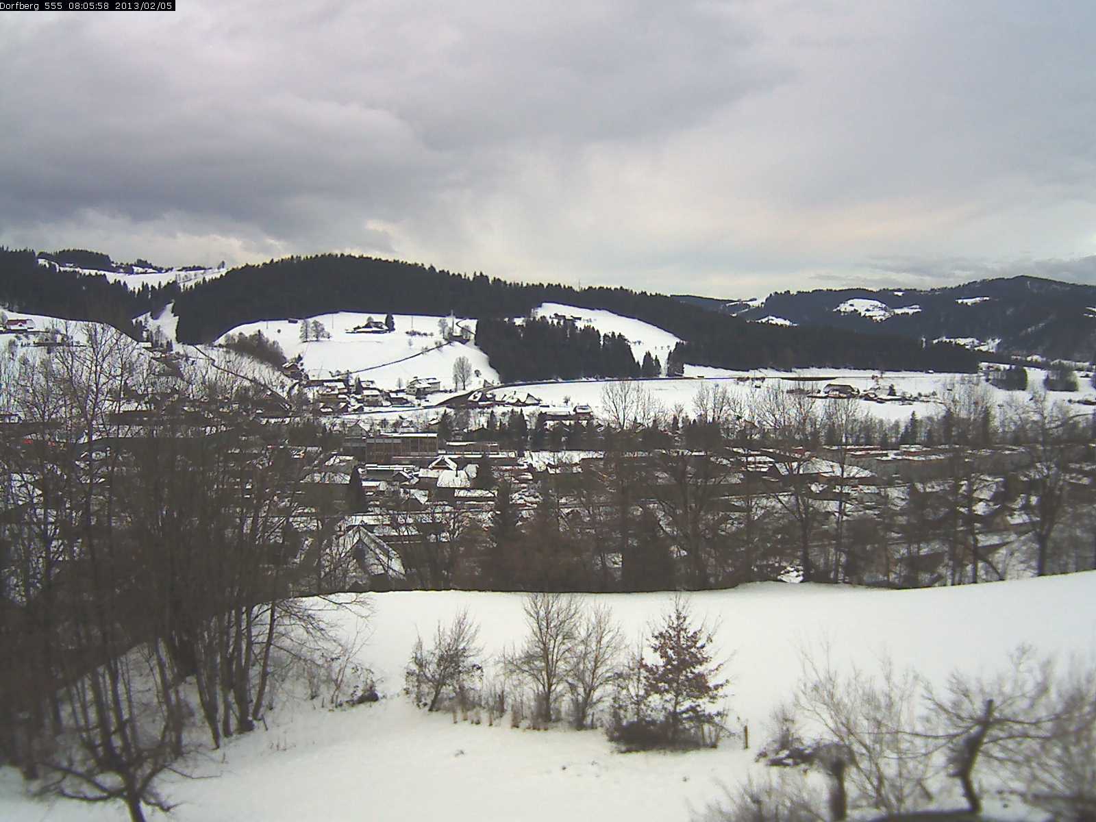 Webcam-Bild: Aussicht vom Dorfberg in Langnau 20130205-080600