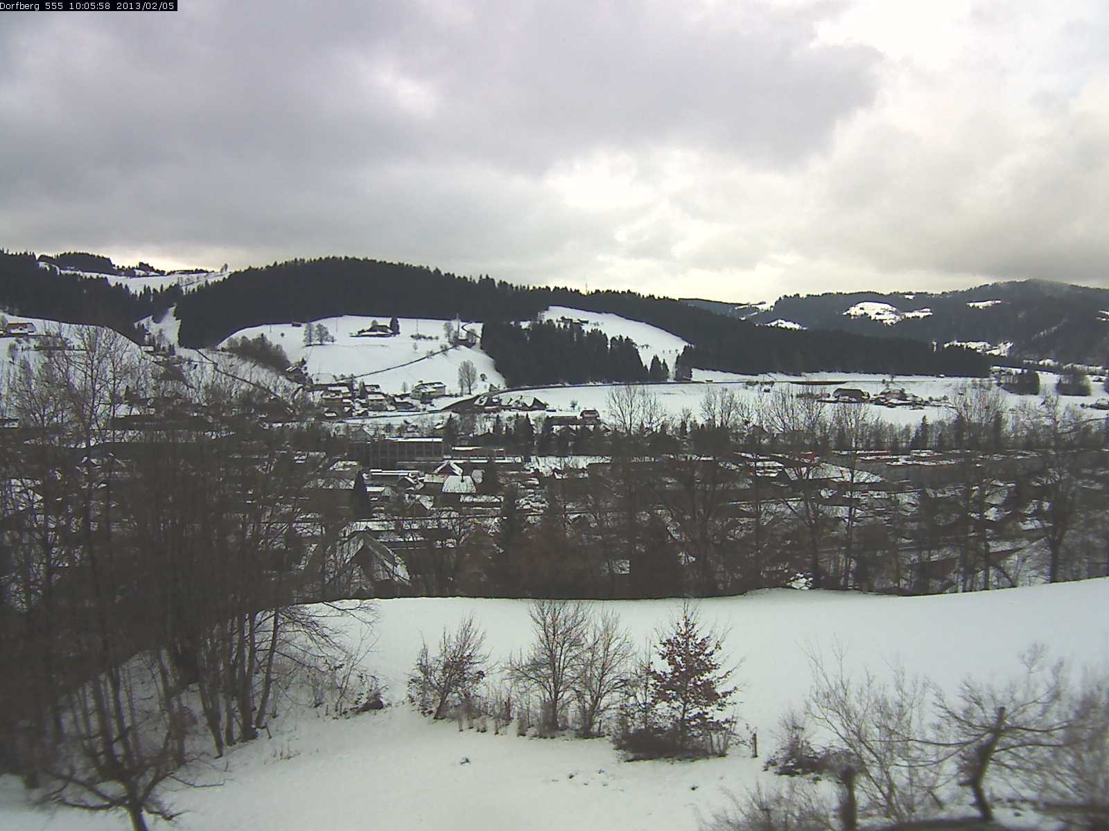 Webcam-Bild: Aussicht vom Dorfberg in Langnau 20130205-100600