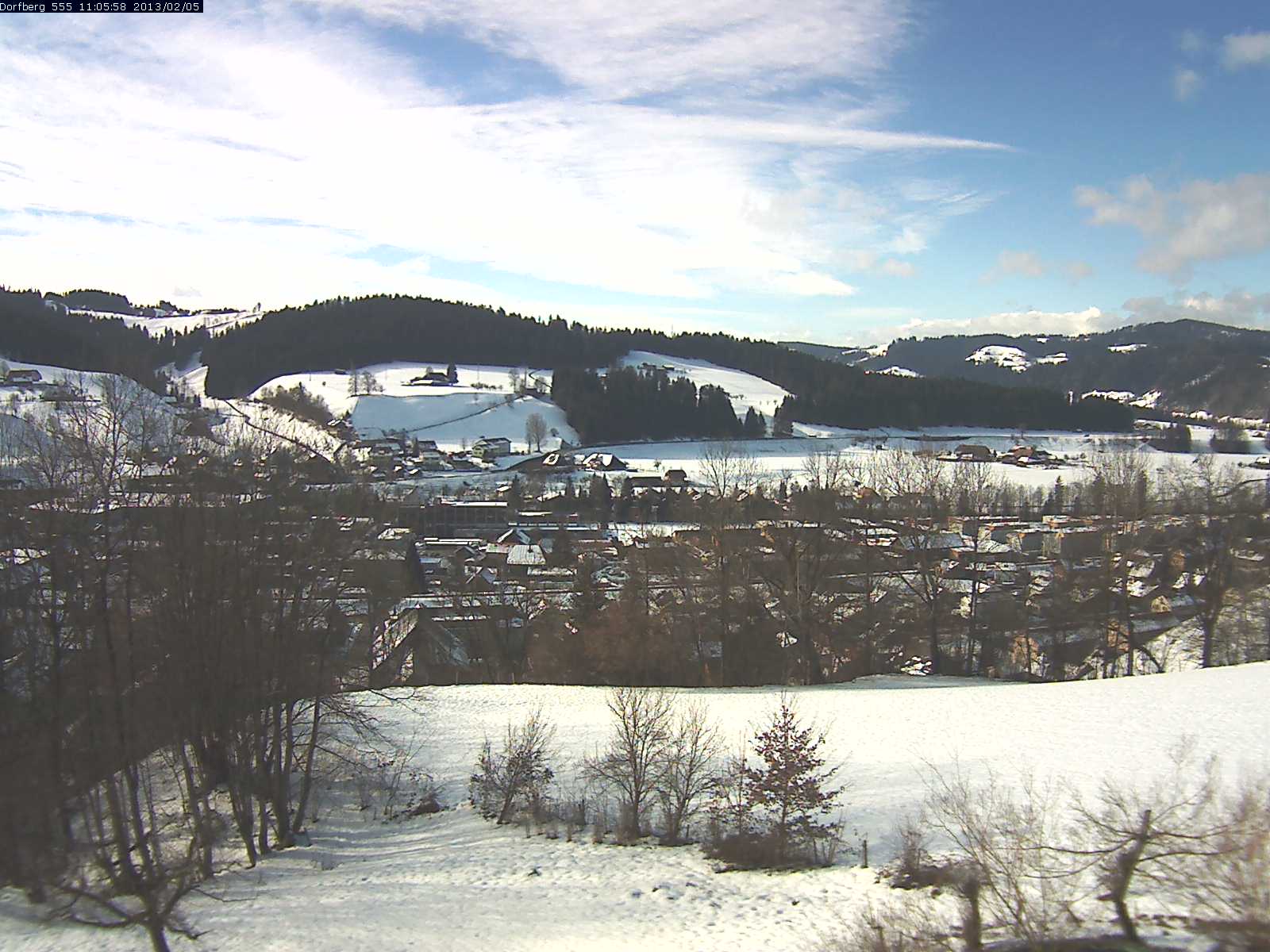 Webcam-Bild: Aussicht vom Dorfberg in Langnau 20130205-110600