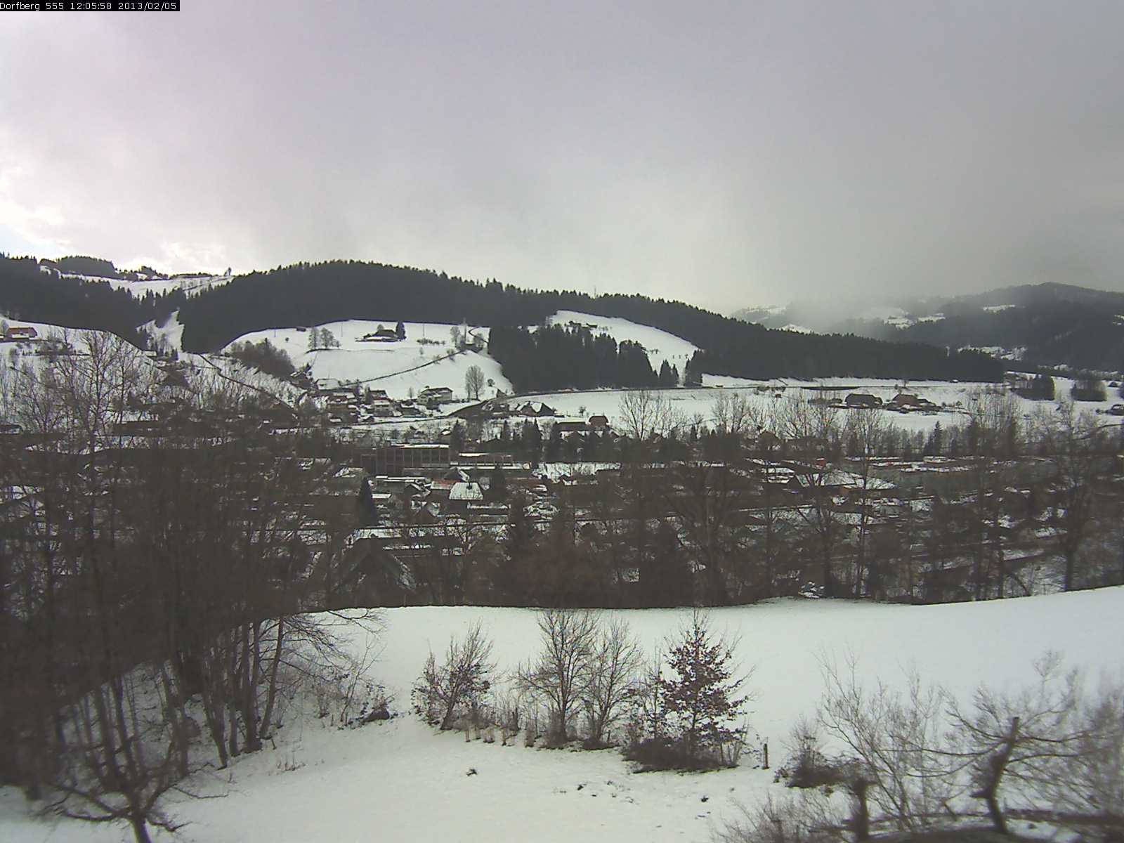 Webcam-Bild: Aussicht vom Dorfberg in Langnau 20130205-120600
