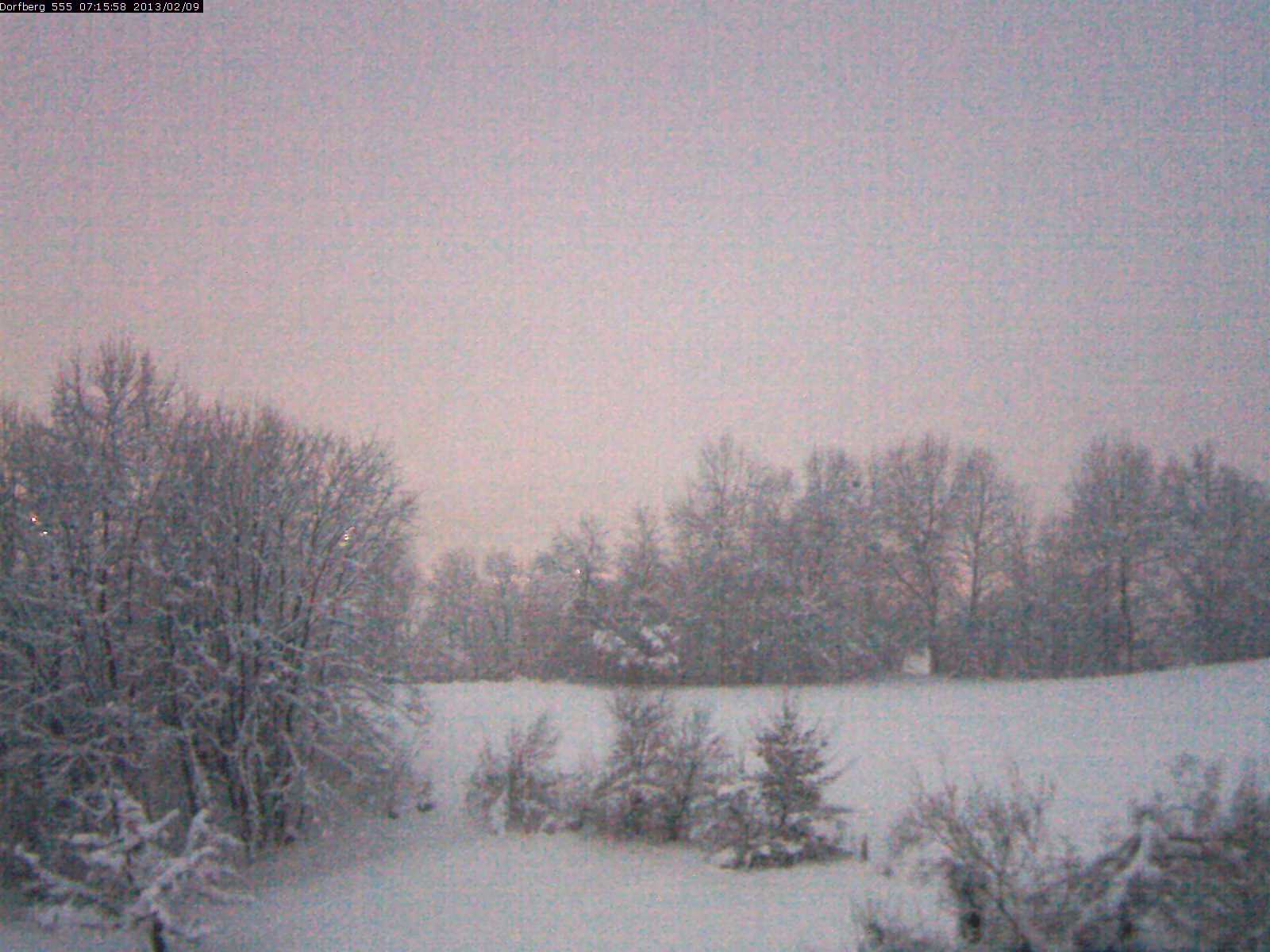 Webcam-Bild: Aussicht vom Dorfberg in Langnau 20130209-071600