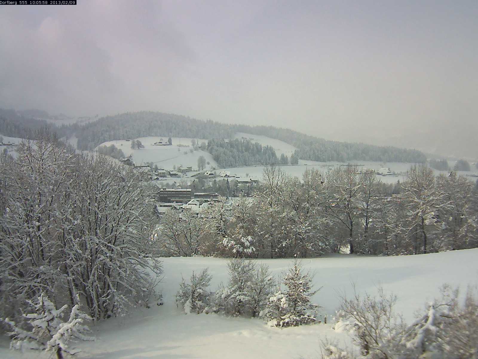 Webcam-Bild: Aussicht vom Dorfberg in Langnau 20130209-100600