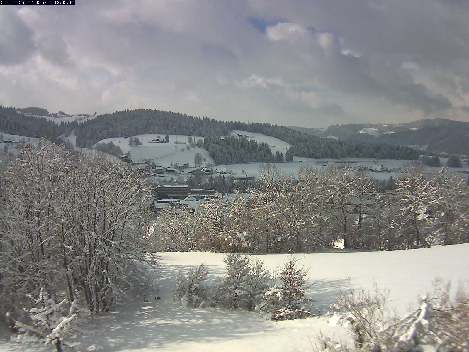 Webcam-Bild: Aussicht vom Dorfberg in Langnau 20130209-110600