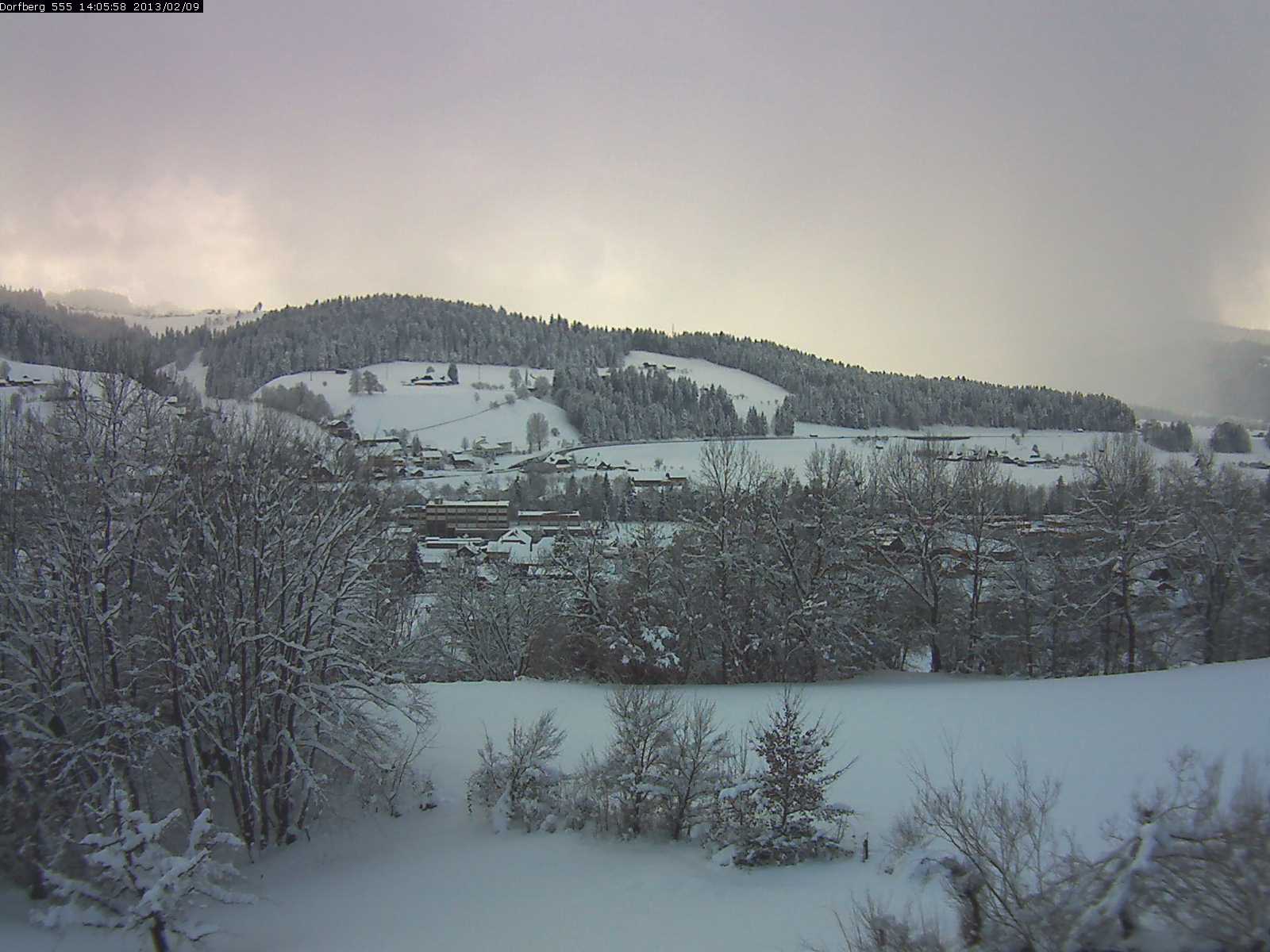 Webcam-Bild: Aussicht vom Dorfberg in Langnau 20130209-140600
