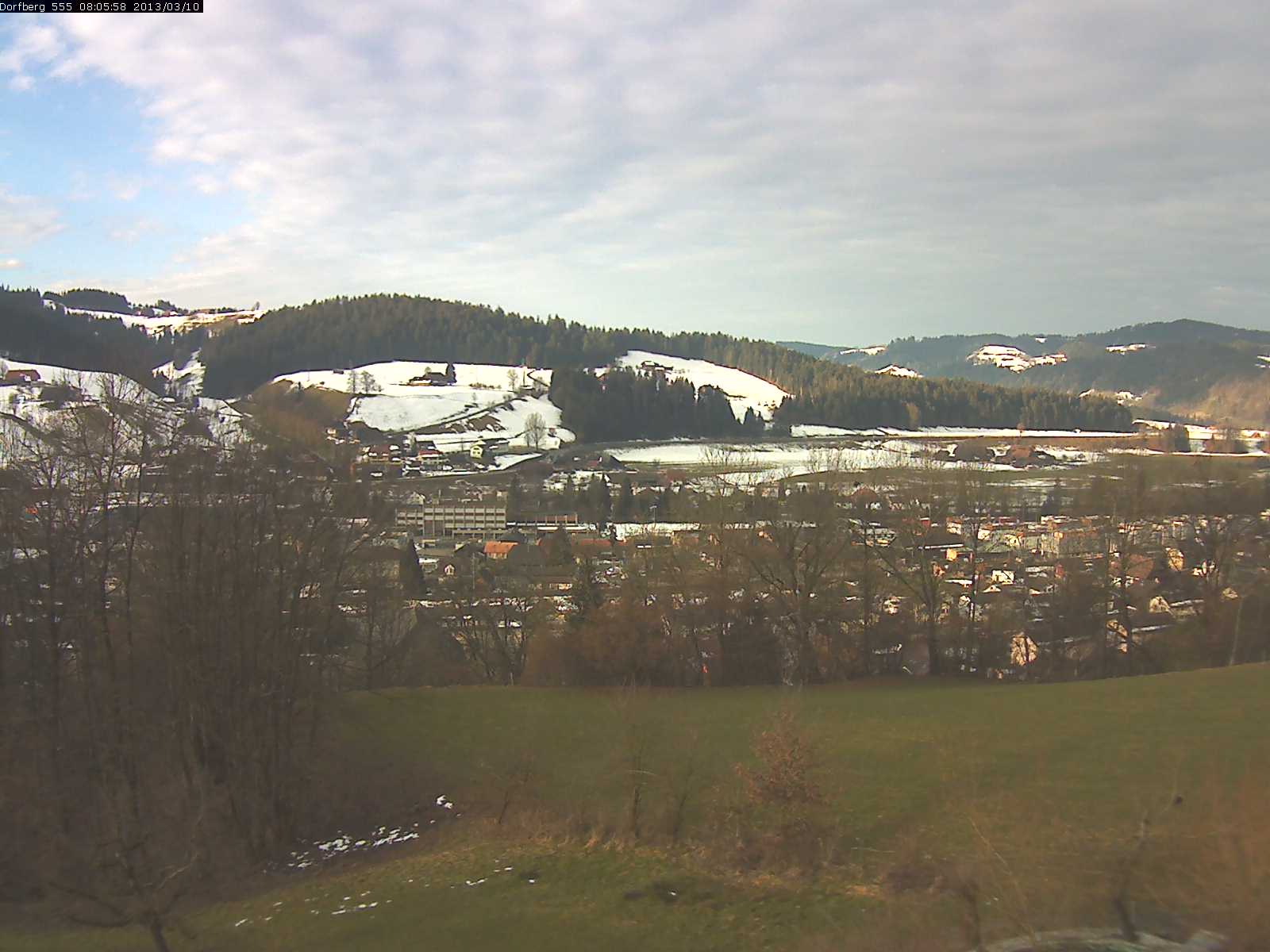 Webcam-Bild: Aussicht vom Dorfberg in Langnau 20130310-080600