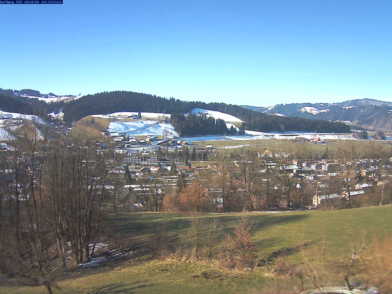 Webcam-Bild: Aussicht vom Dorfberg in Langnau 20130316-090600