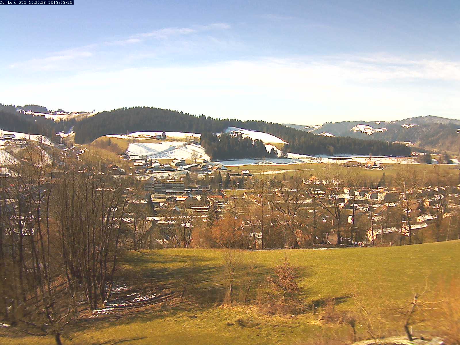 Webcam-Bild: Aussicht vom Dorfberg in Langnau 20130316-100600