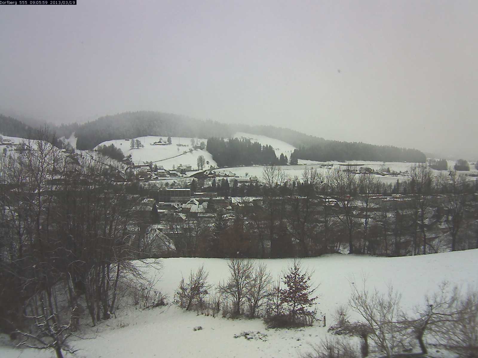 Webcam-Bild: Aussicht vom Dorfberg in Langnau 20130319-090600