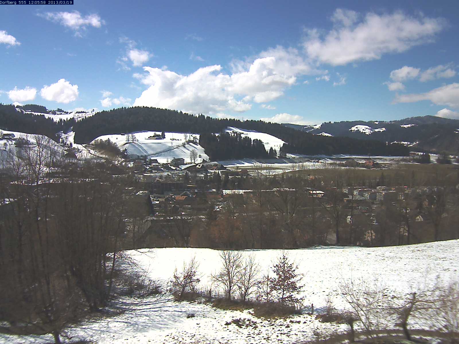 Webcam-Bild: Aussicht vom Dorfberg in Langnau 20130319-120600