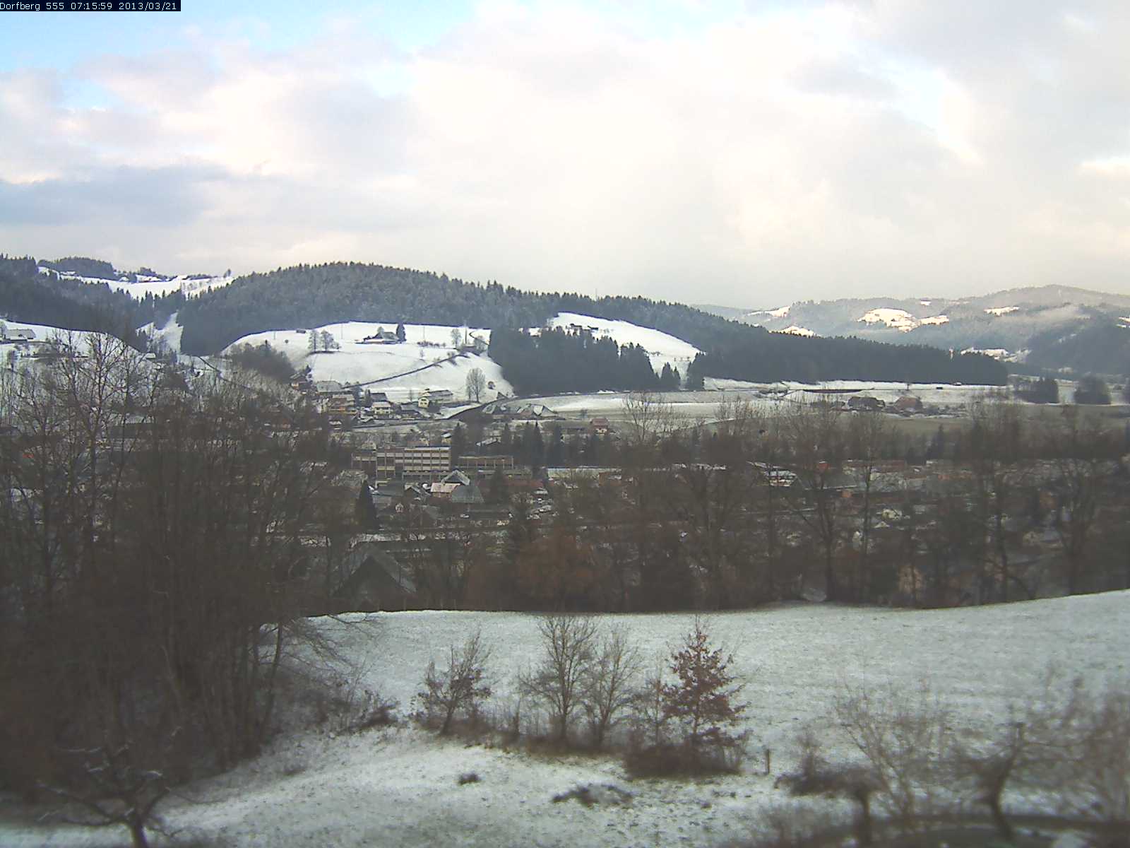 Webcam-Bild: Aussicht vom Dorfberg in Langnau 20130321-071600