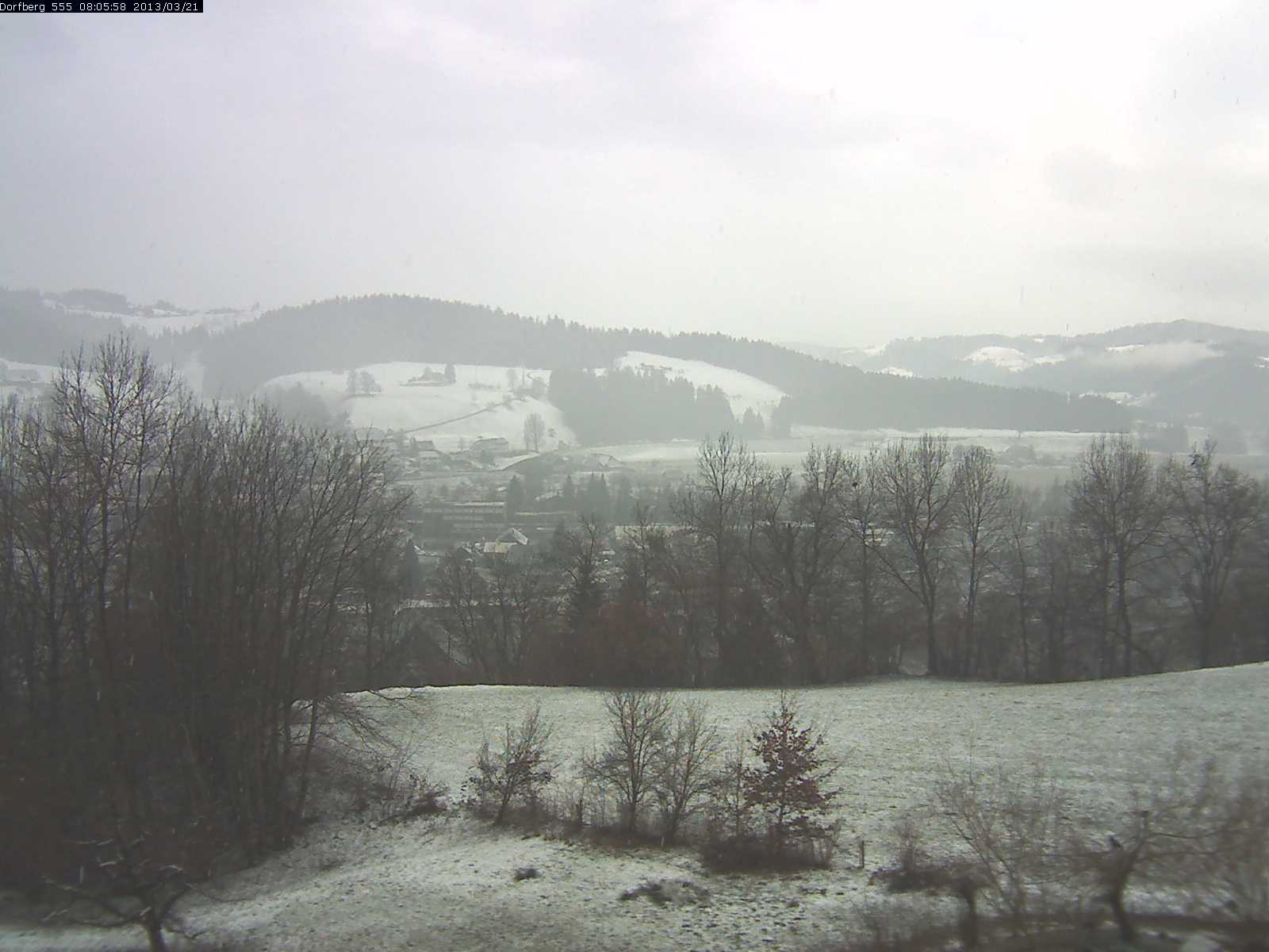 Webcam-Bild: Aussicht vom Dorfberg in Langnau 20130321-080600
