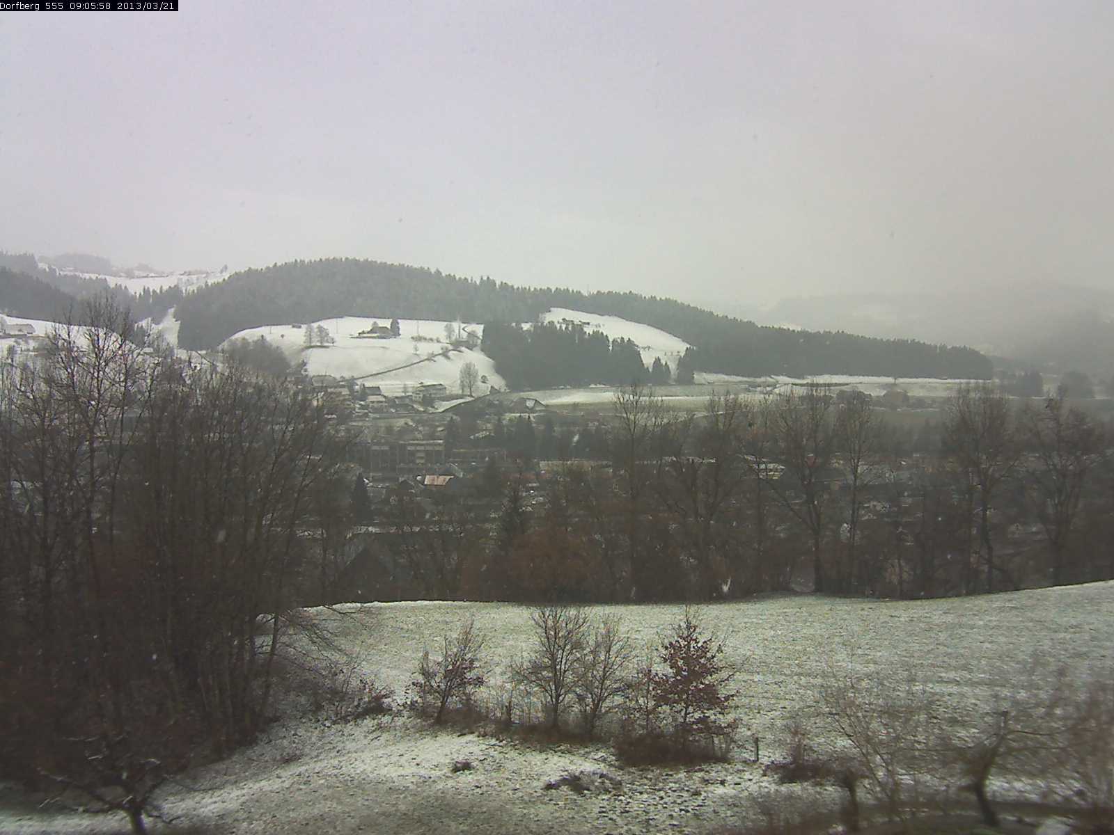Webcam-Bild: Aussicht vom Dorfberg in Langnau 20130321-090600