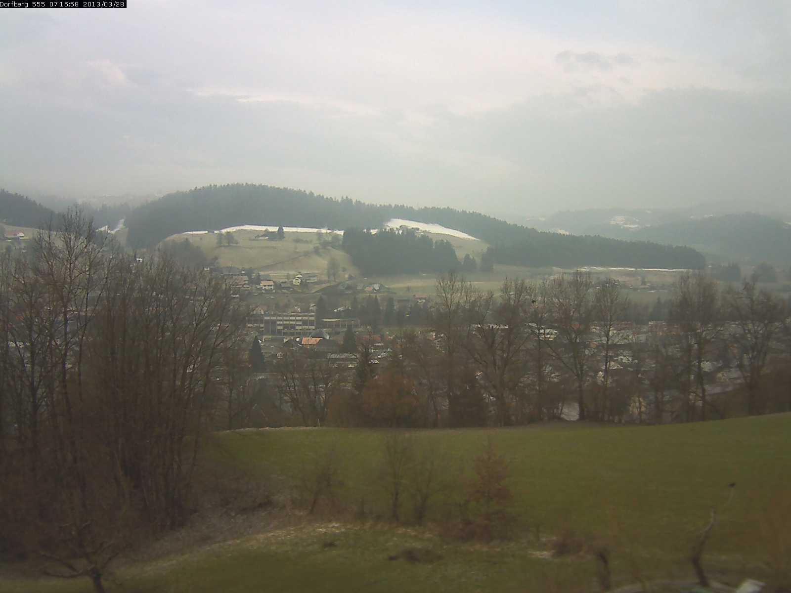 Webcam-Bild: Aussicht vom Dorfberg in Langnau 20130328-071600