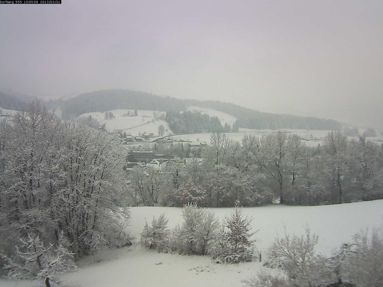 Webcam-Bild: Aussicht vom Dorfberg in Langnau 20130331-100600