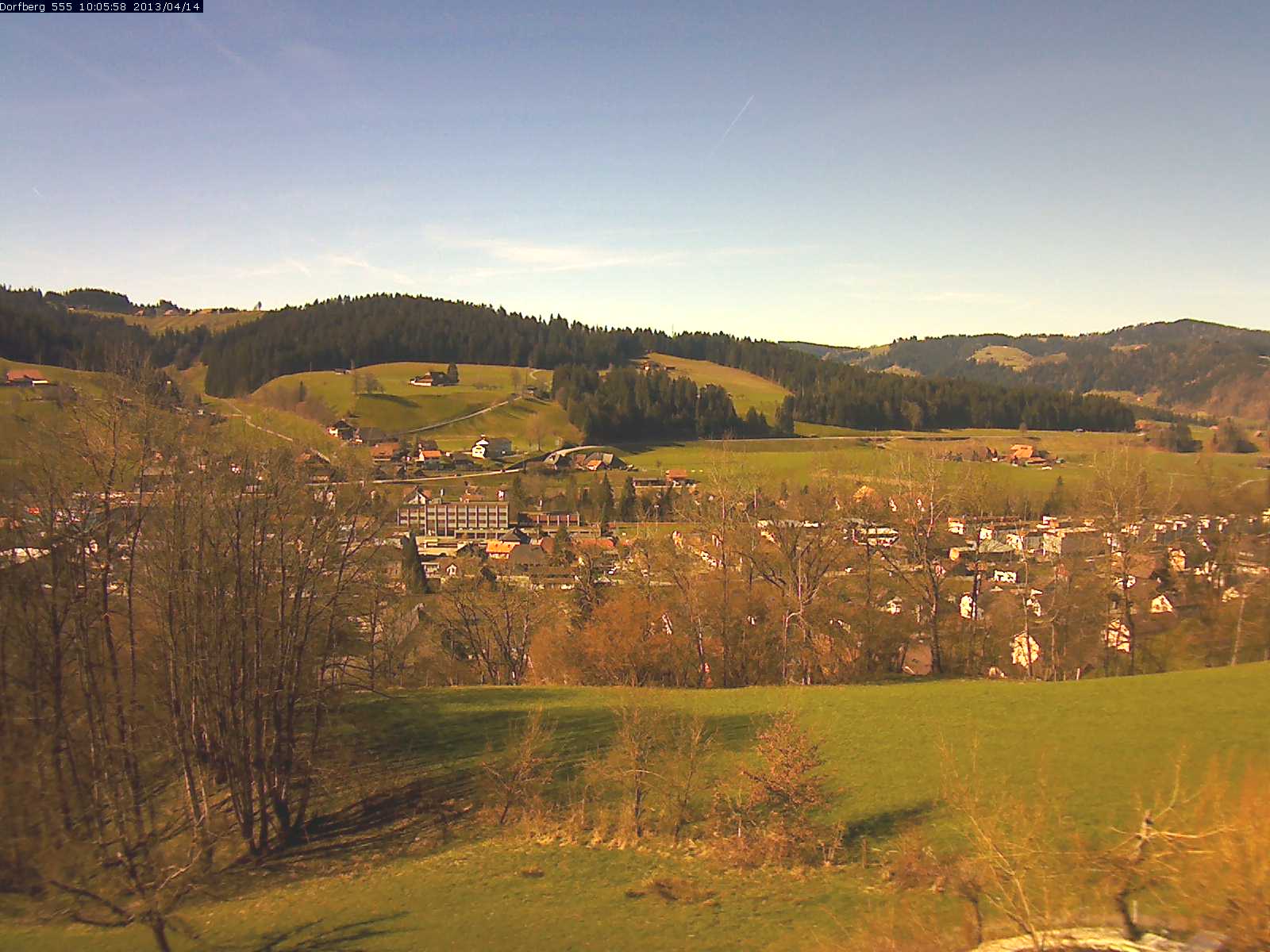 Webcam-Bild: Aussicht vom Dorfberg in Langnau 20130414-100600
