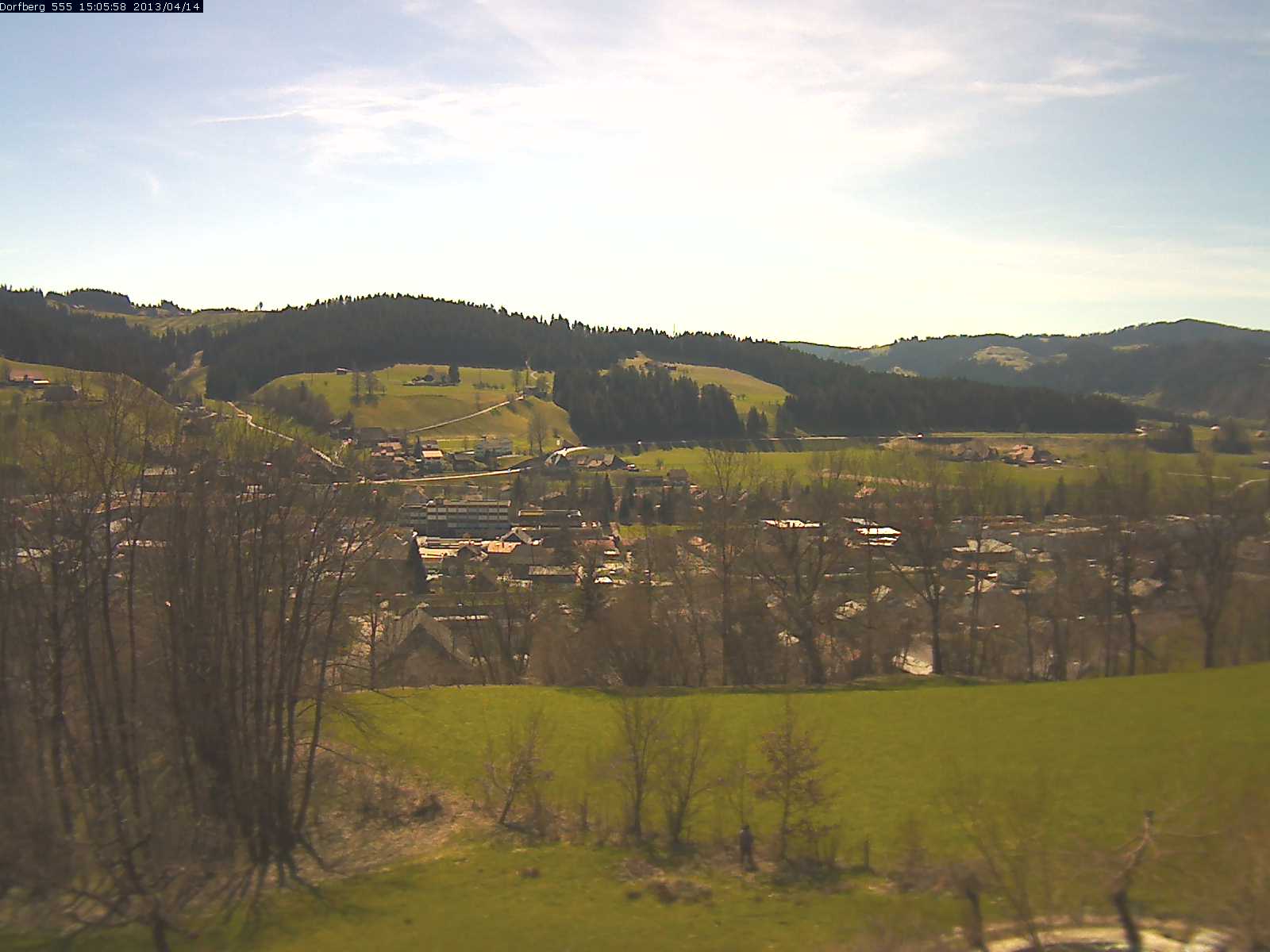 Webcam-Bild: Aussicht vom Dorfberg in Langnau 20130414-150600