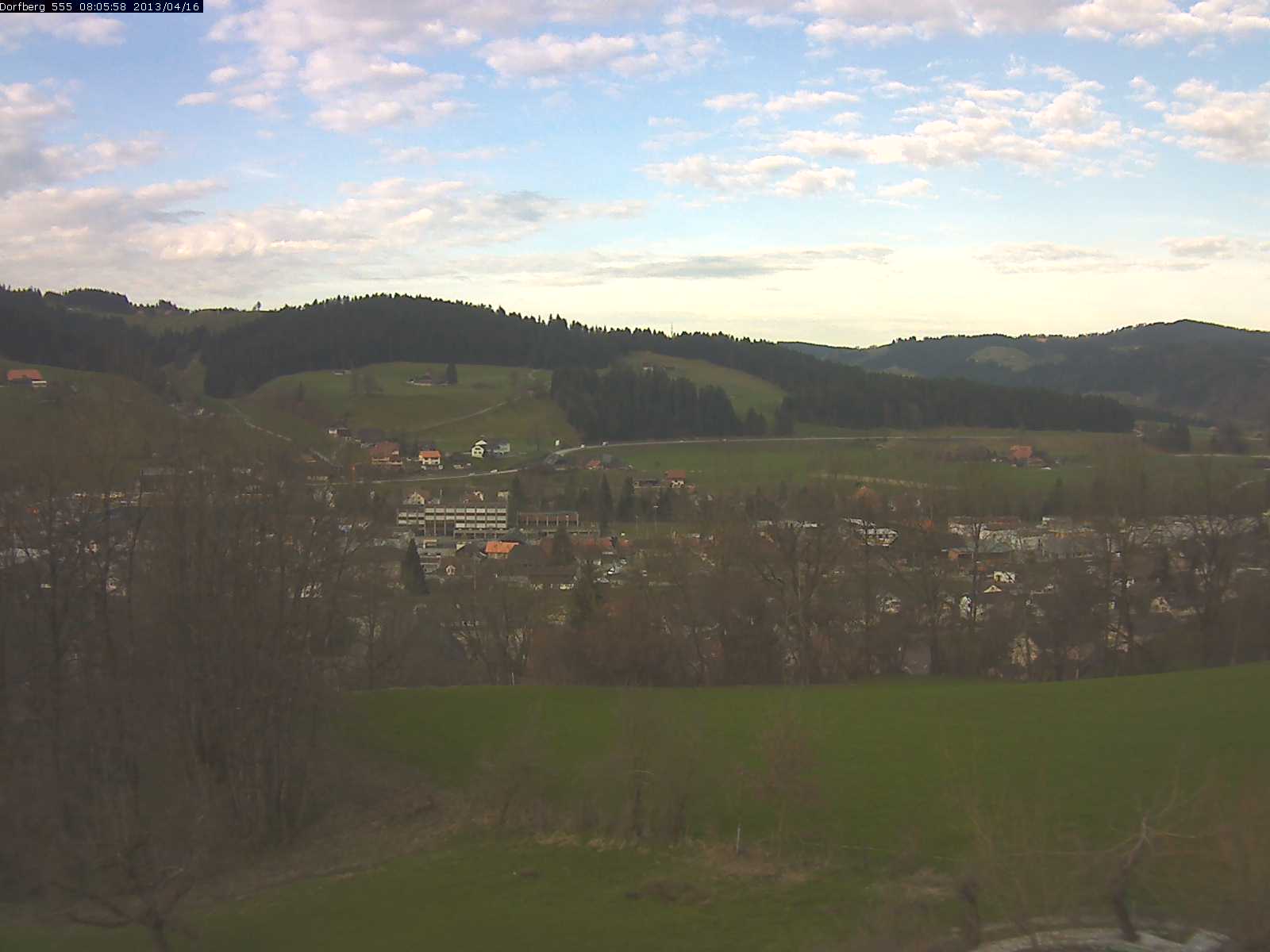 Webcam-Bild: Aussicht vom Dorfberg in Langnau 20130416-080600