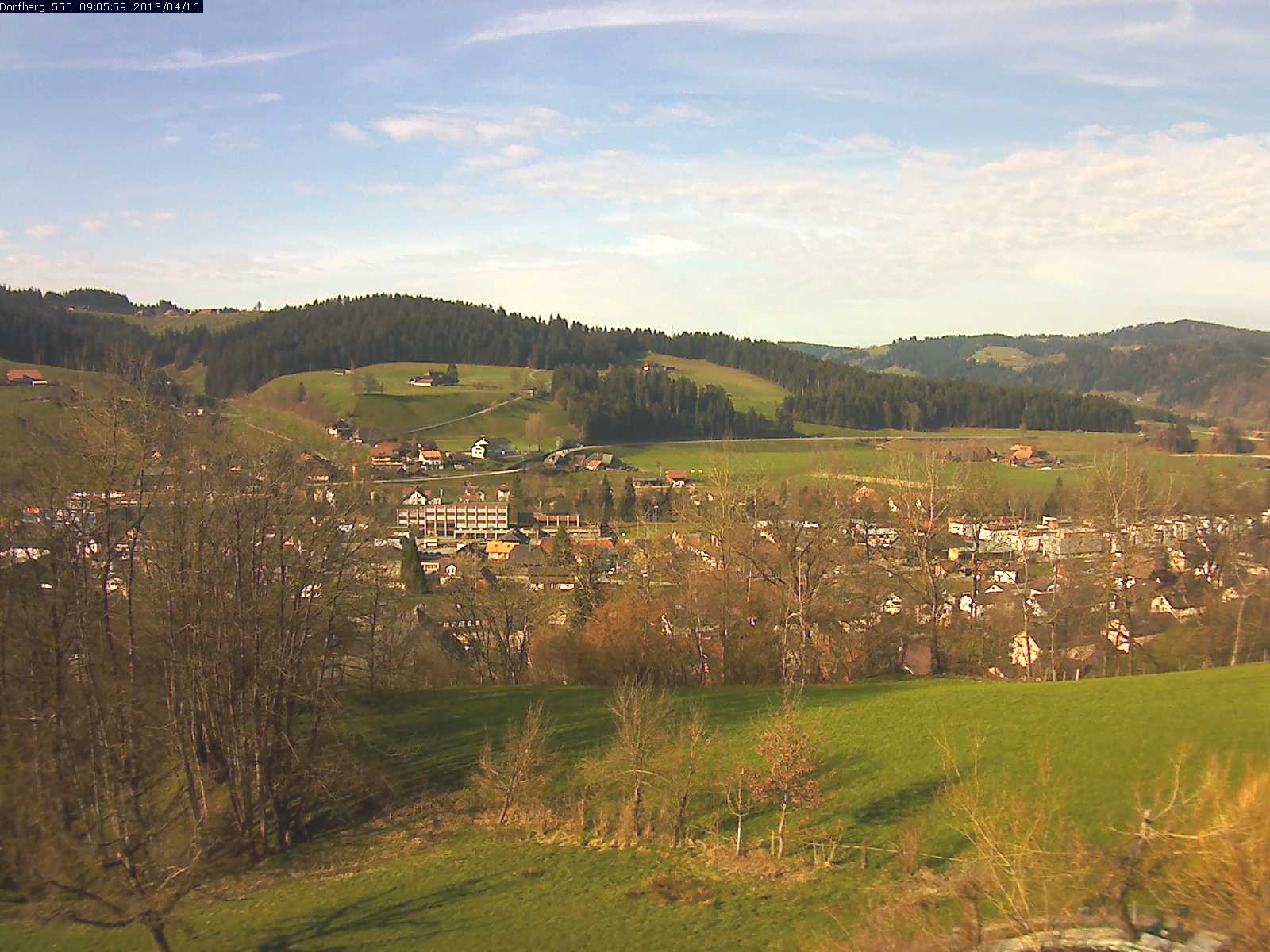 Webcam-Bild: Aussicht vom Dorfberg in Langnau 20130416-090600