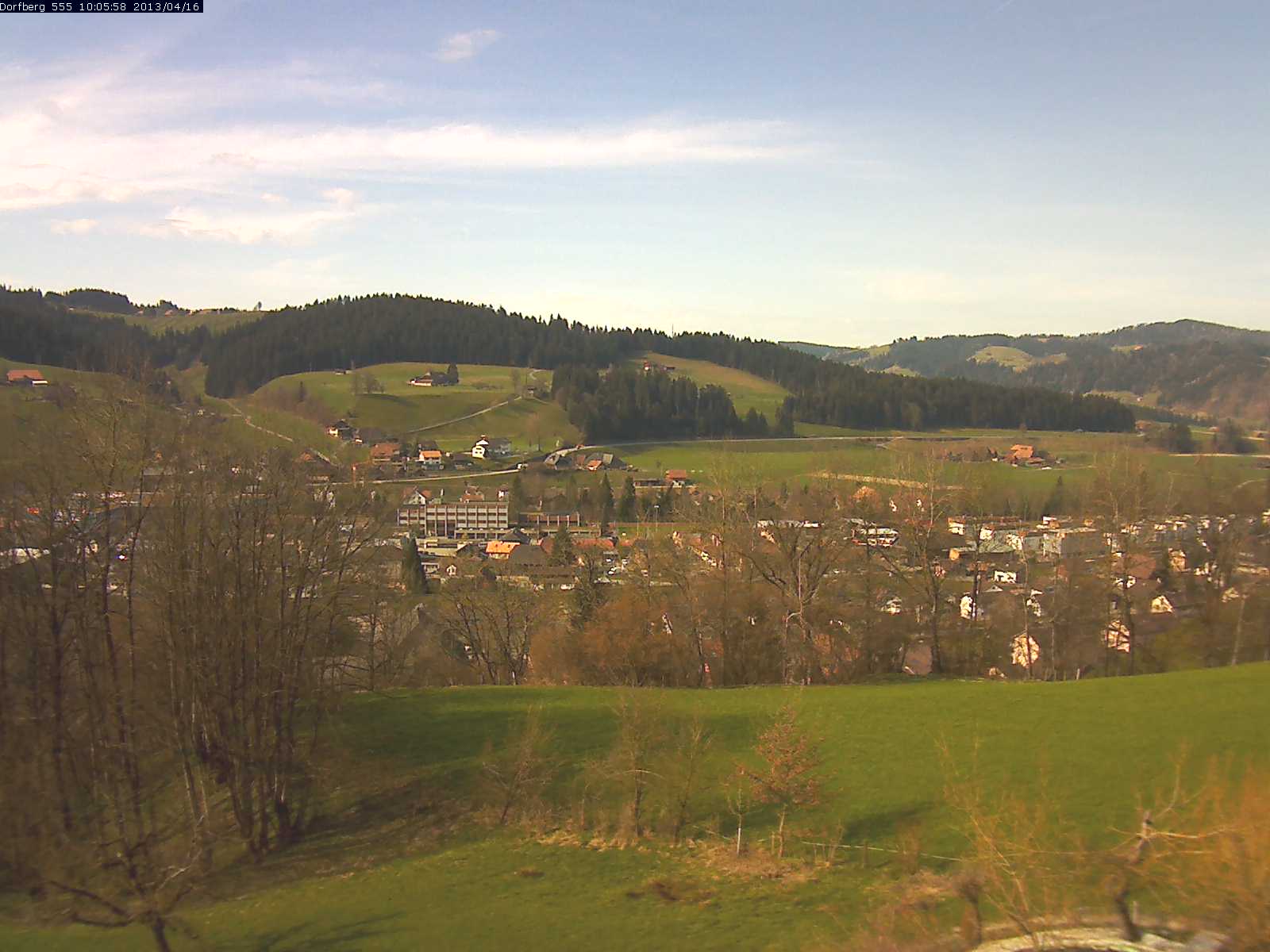 Webcam-Bild: Aussicht vom Dorfberg in Langnau 20130416-100600