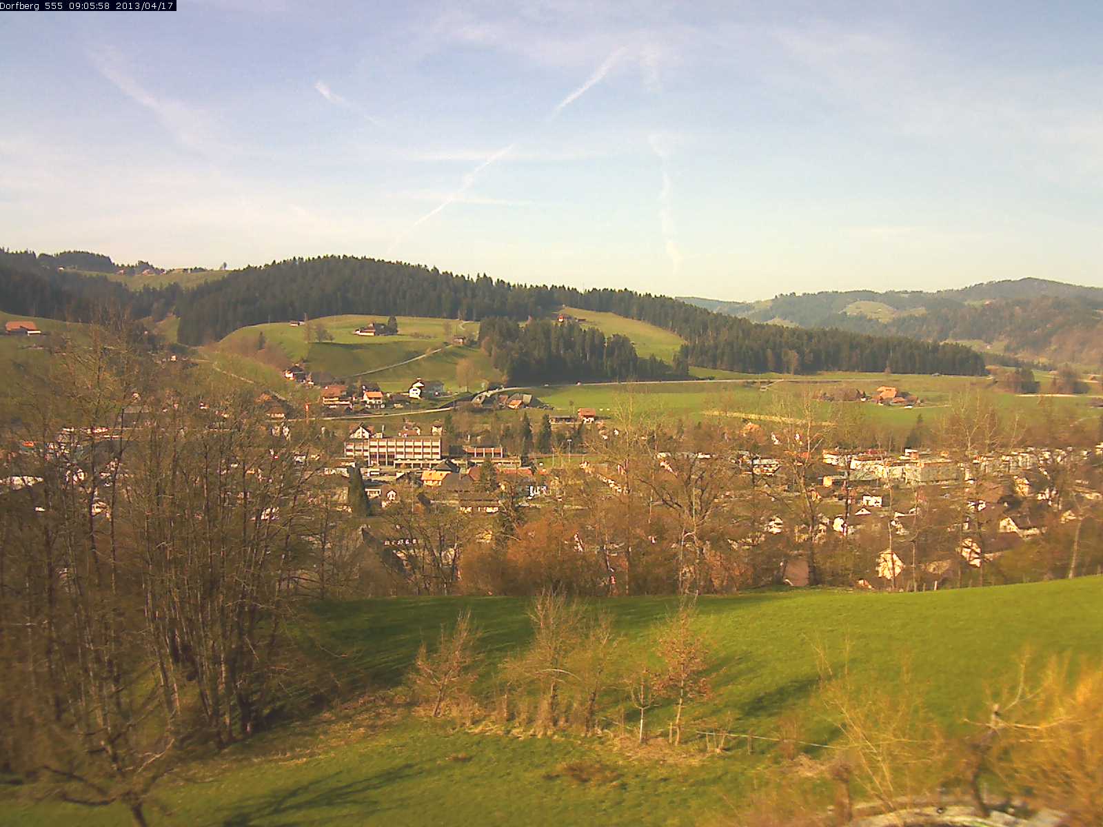 Webcam-Bild: Aussicht vom Dorfberg in Langnau 20130417-090600